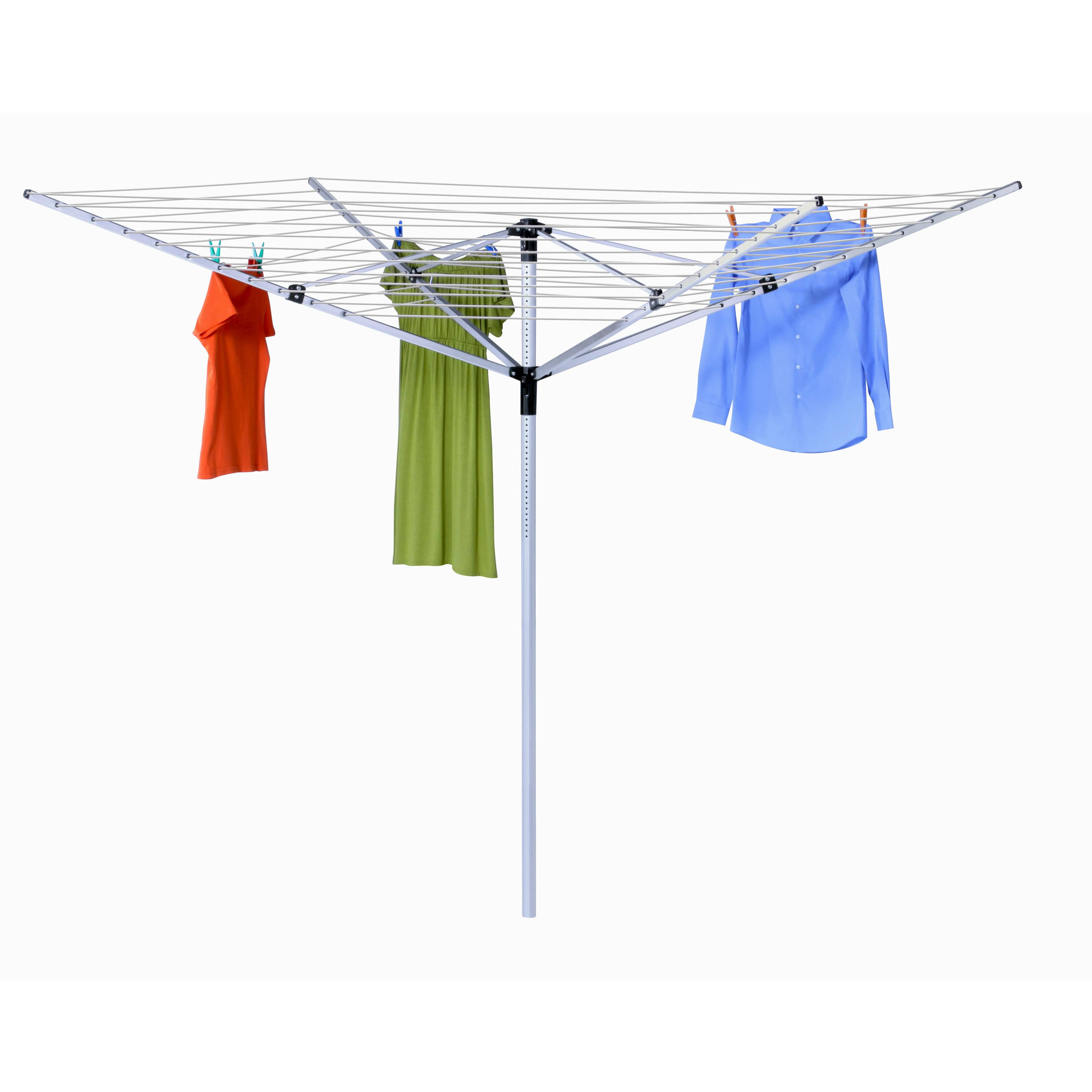 Honey Can Do Outdoor Aluminum Umbrella Dryer 165ft