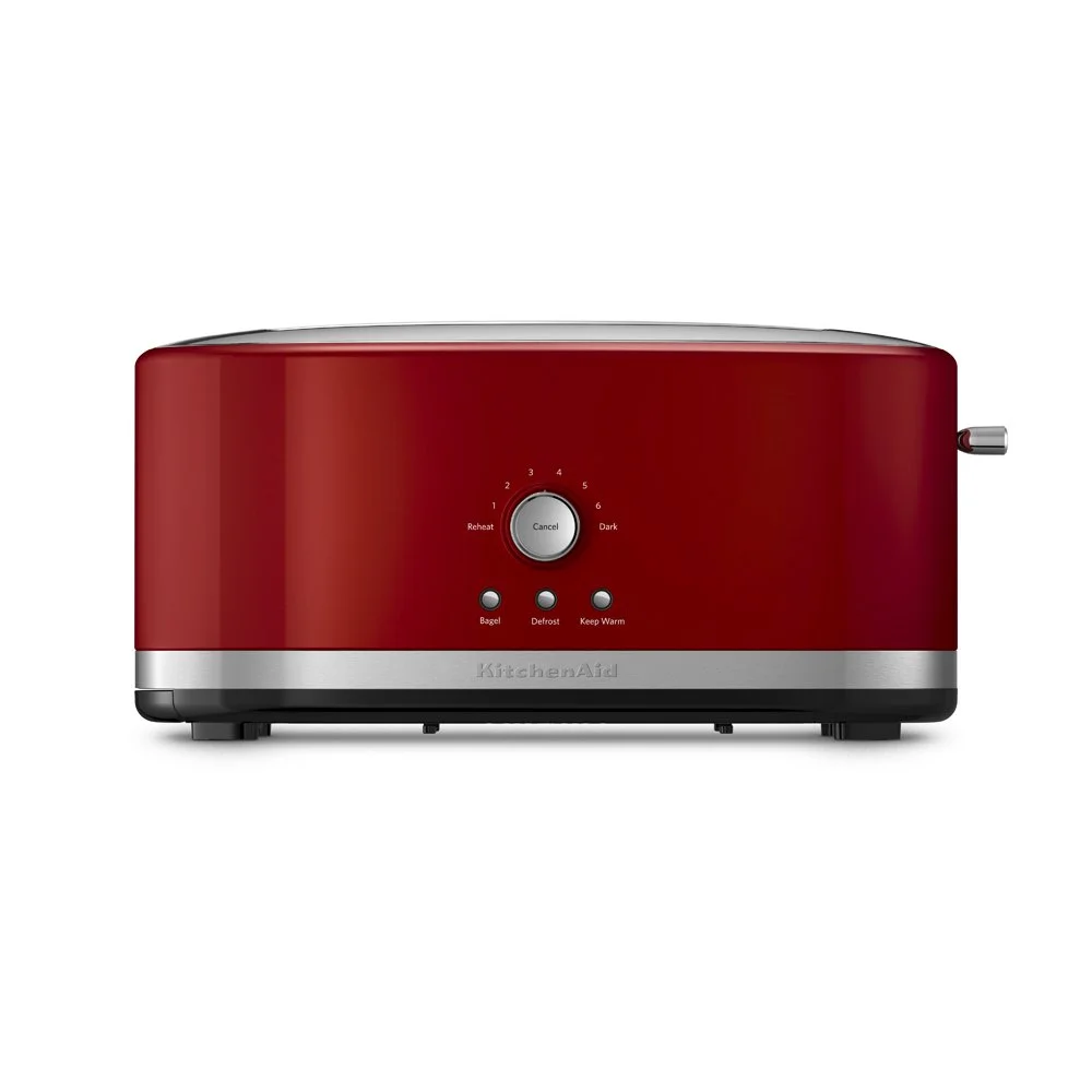 Kitchenaid 4 - Slice Toaster, Empire Red with High Lift Lever, 7 Shade Settings
