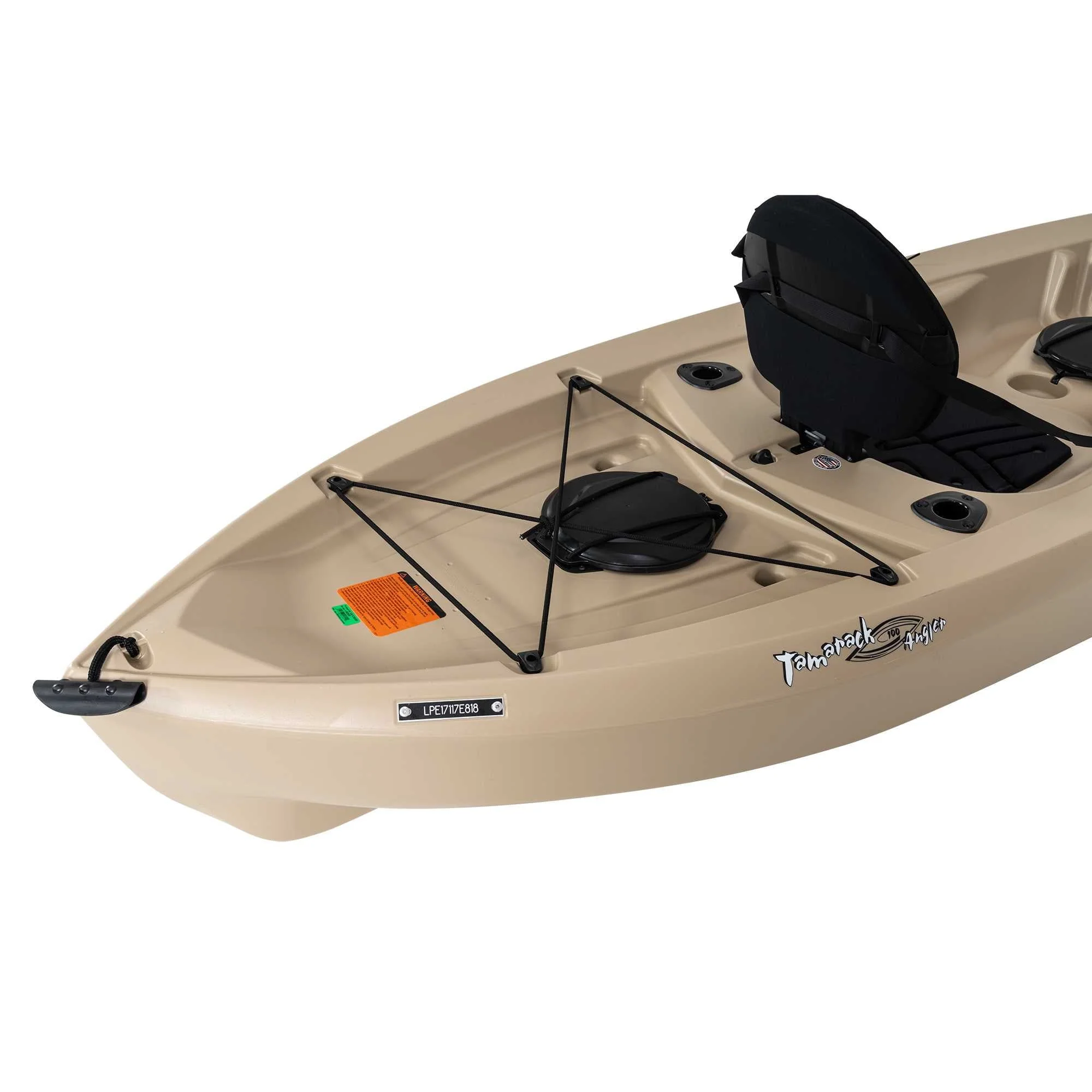 Tamarack Angler 10 ft Sit on Top Fishing Kayak, Tan (90508) Image 3