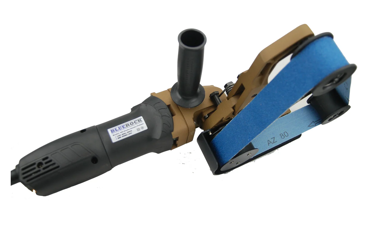 BLUEROCK  40A & 50 Belts Pipe Polisher Belt Sander (Belts fit Metabo) handrail pool fence exhaust stainless boat railing