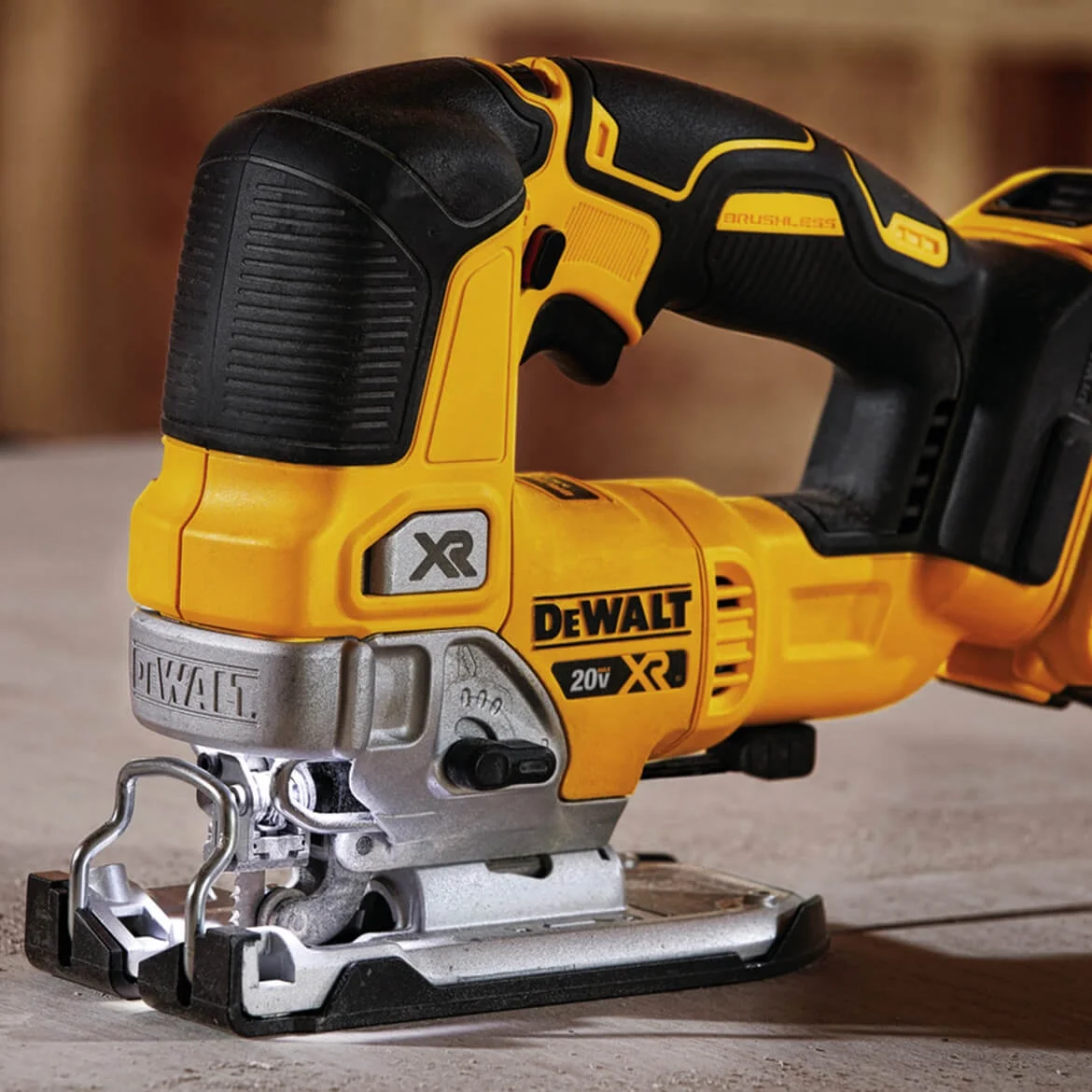 20V MAX XR Cordless Jig Saw DCS334B, 3,200 Blade Speed, Brushless Motor, LED Light (Bare Tool Only)(1) Image 4