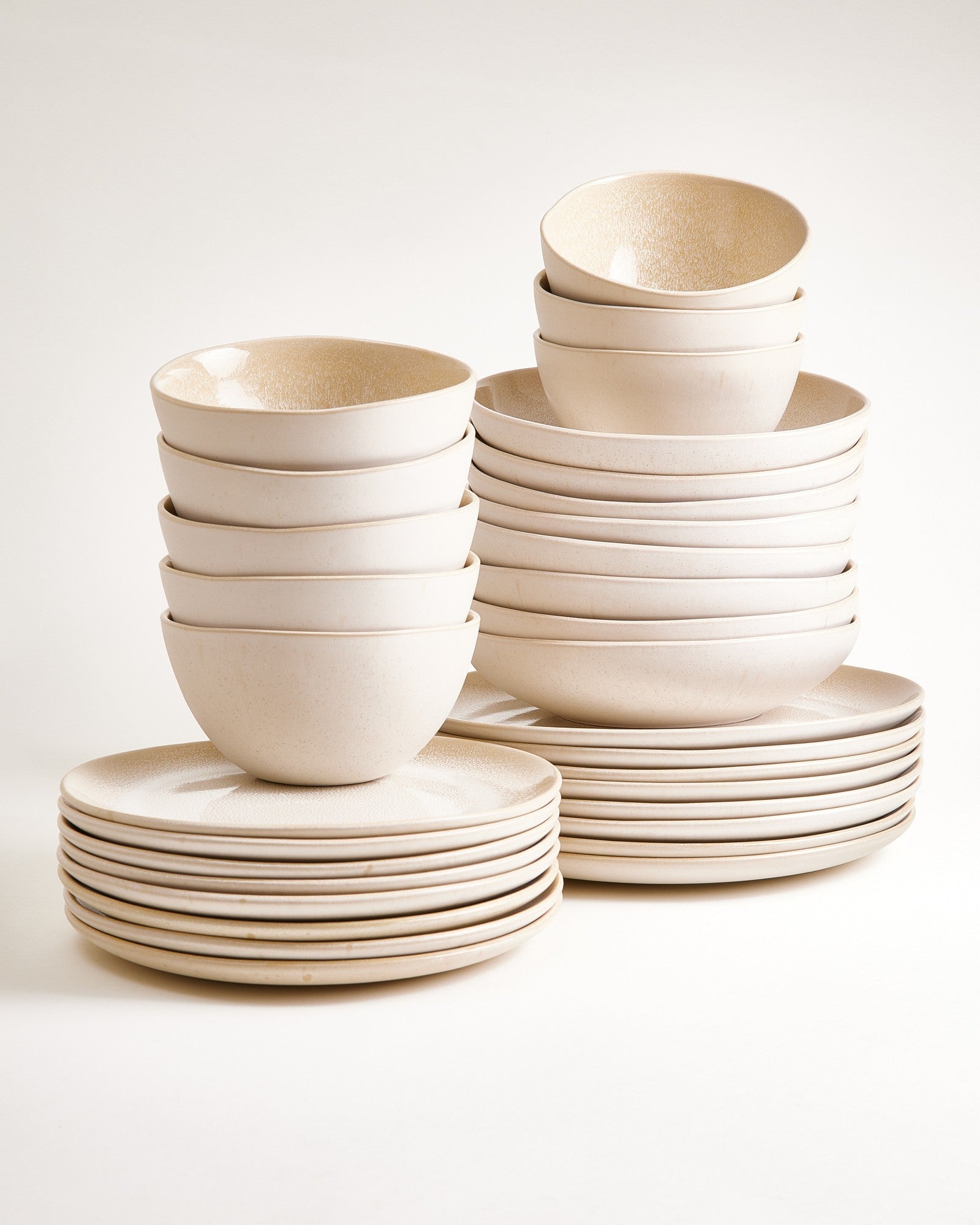 LOROSA - TABLEWARE SET CLASSIC SAND 32 PIECES