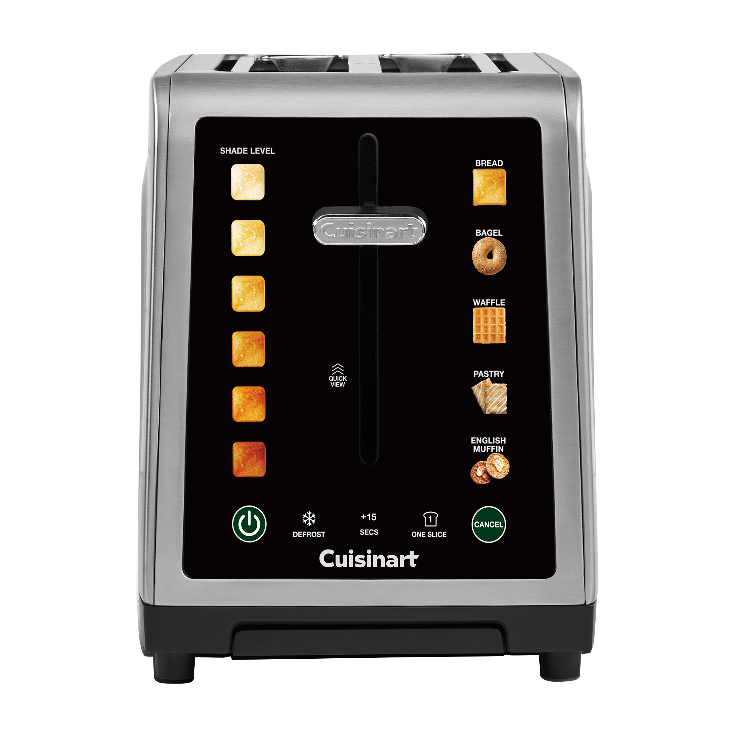 Cuisinart Simplitouch XL Color Touchscreen 2 - Slice Toaster