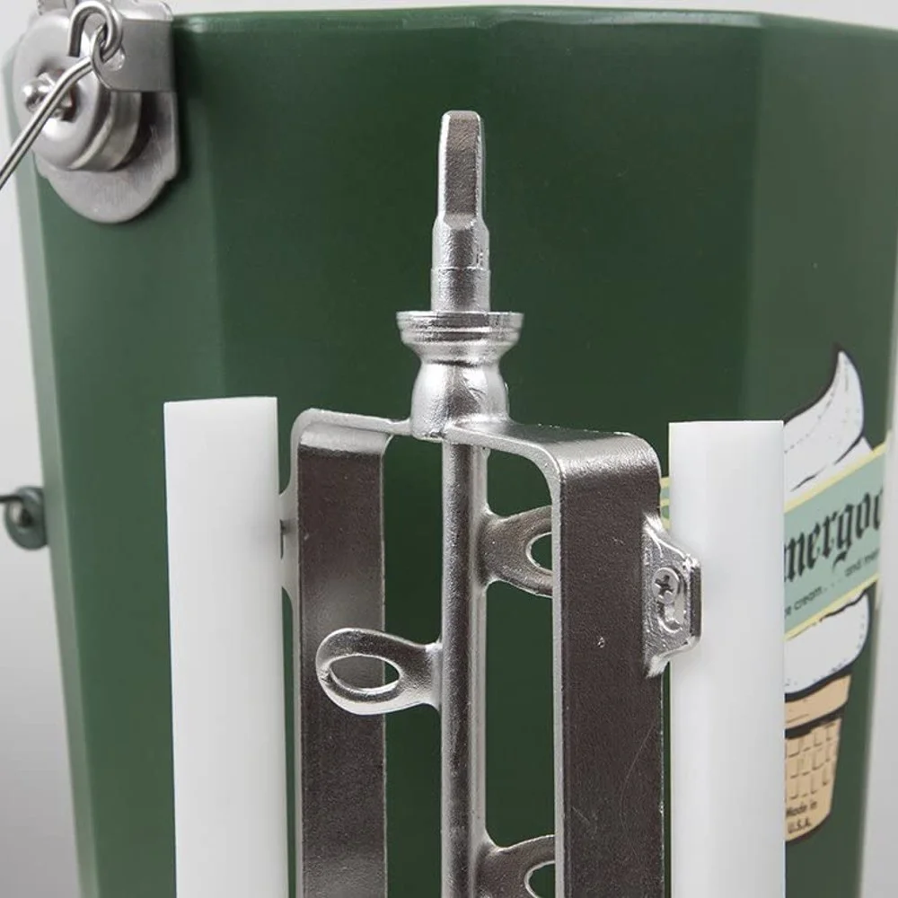 Amish Made Hand Crank Home Made Ice Cream Freezer Maker, 6 Quart - Image 5