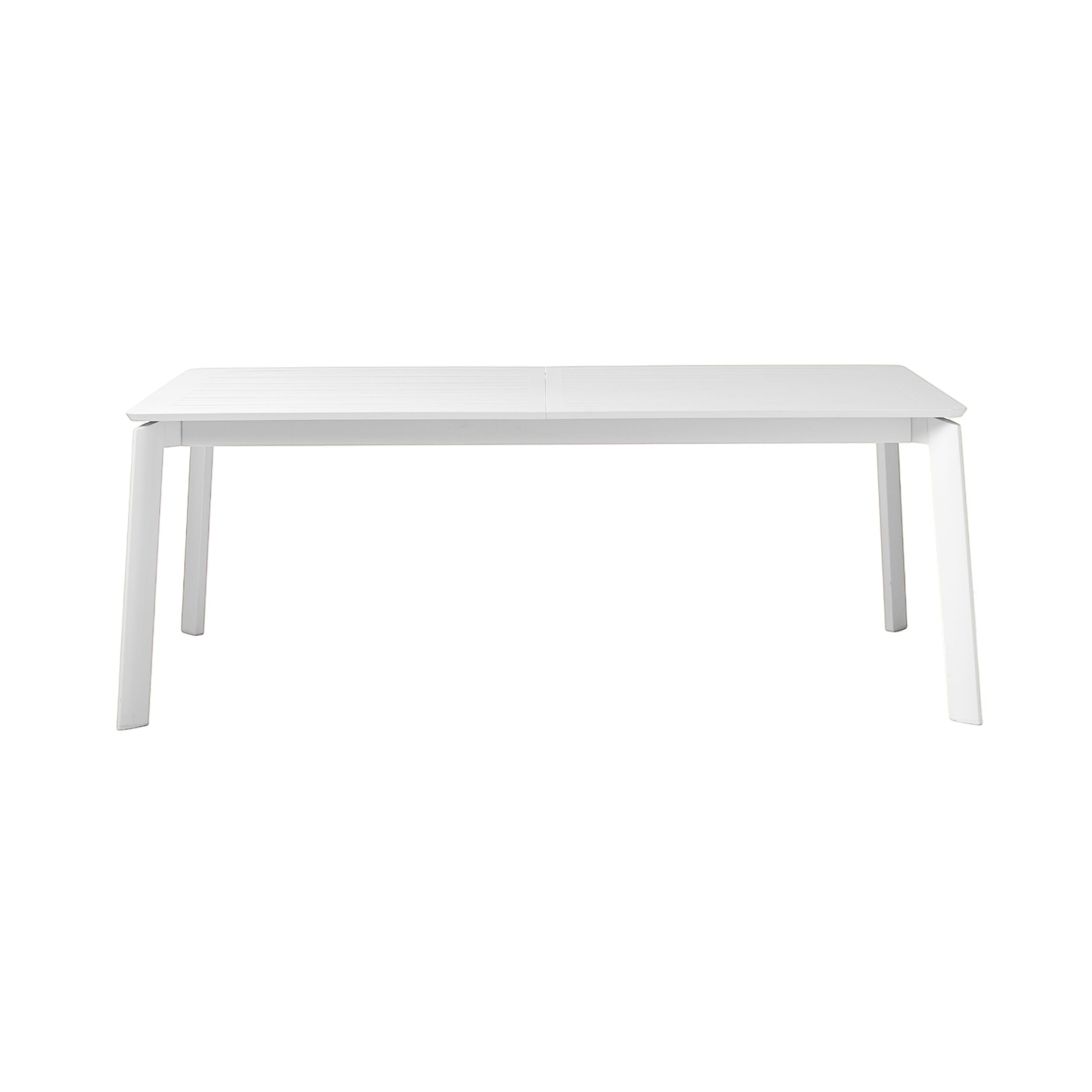 Santana Aluminium Extension Table White 200/300cm