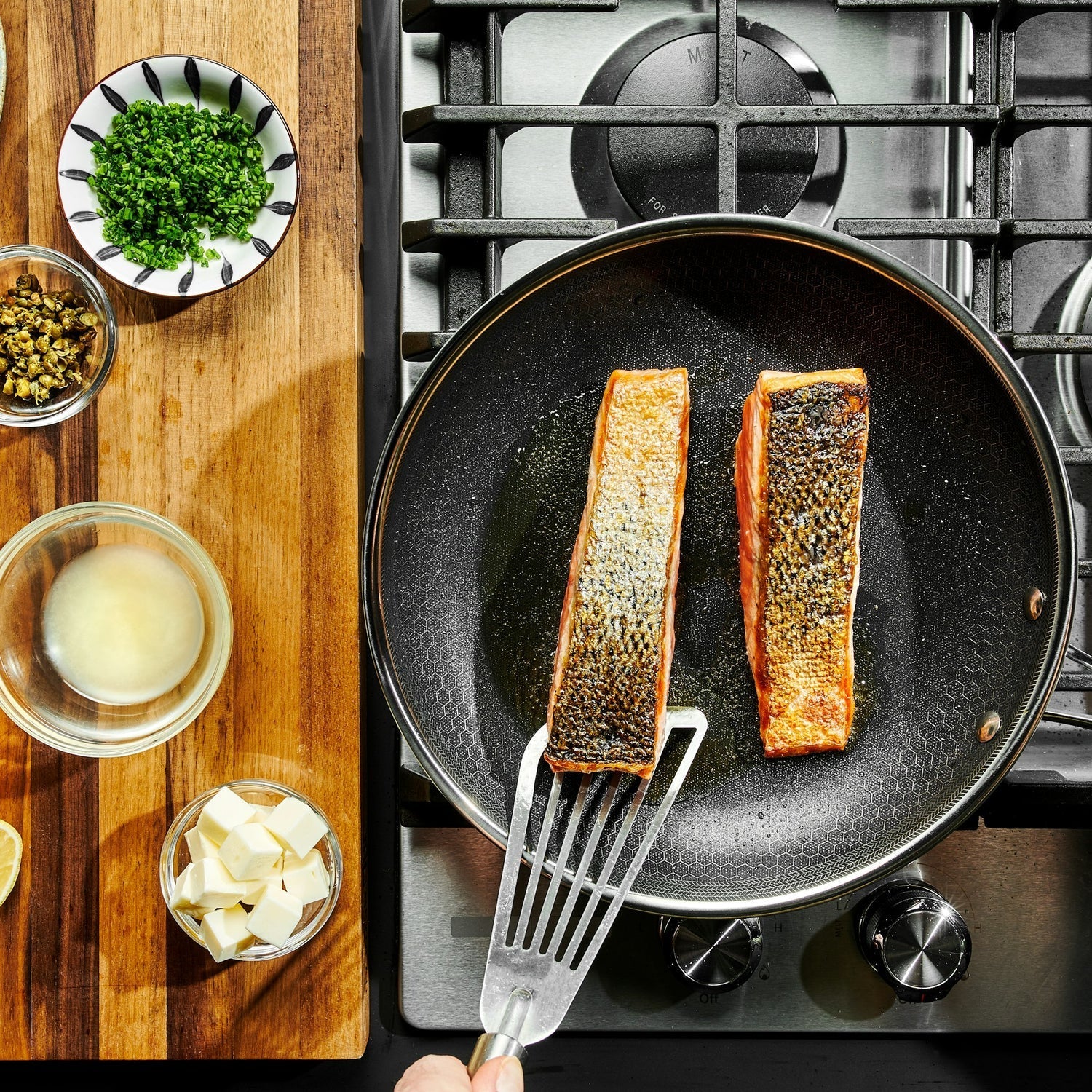 Hybrid Fry Pan Set with Lids, 6 - Pc