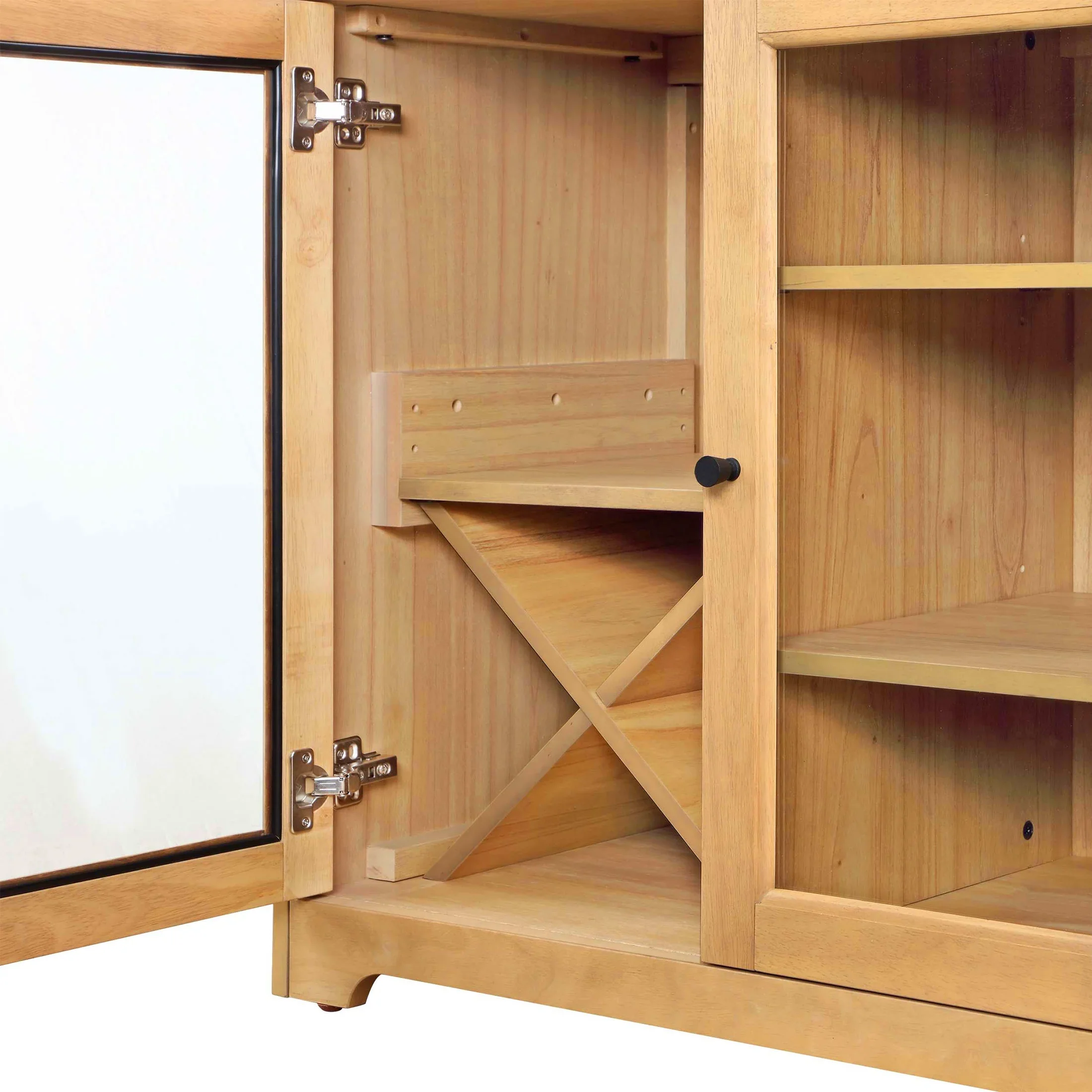 Better Homes & Gardens Aster Bar Cabinet, Natural Oak finish, by Dave & Jenny Marrs