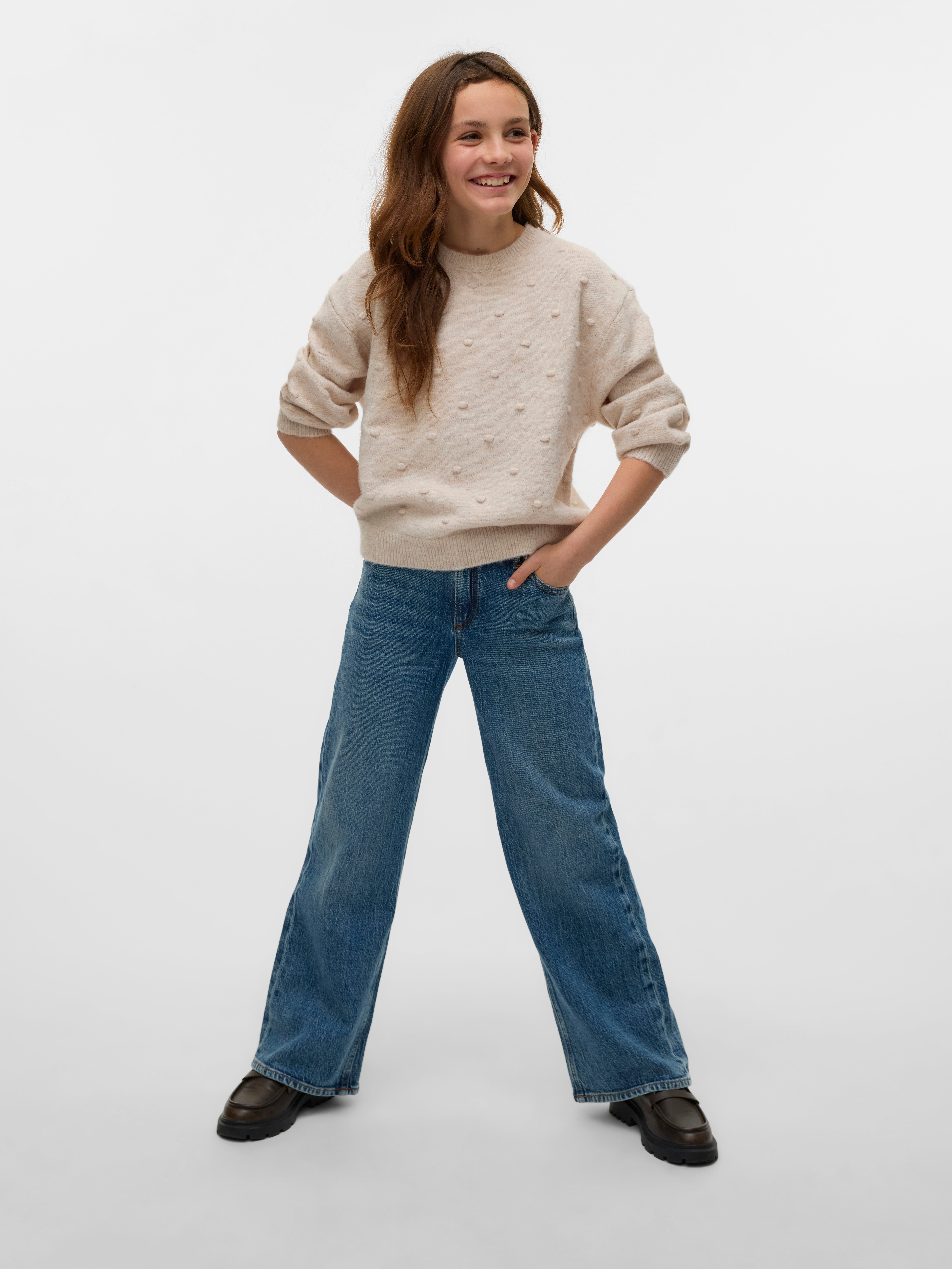 VERO MODA® VMTESSA High rise Wide Leg Fit Jeans