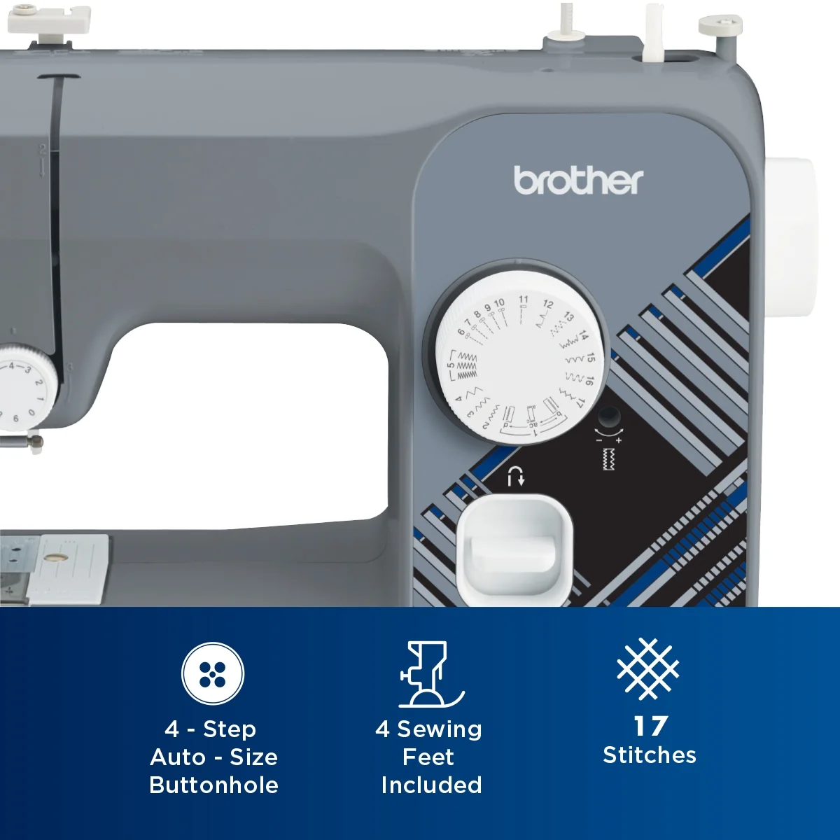 Brother LX3817 - Beginner Sewing Machine, 17 Stiches