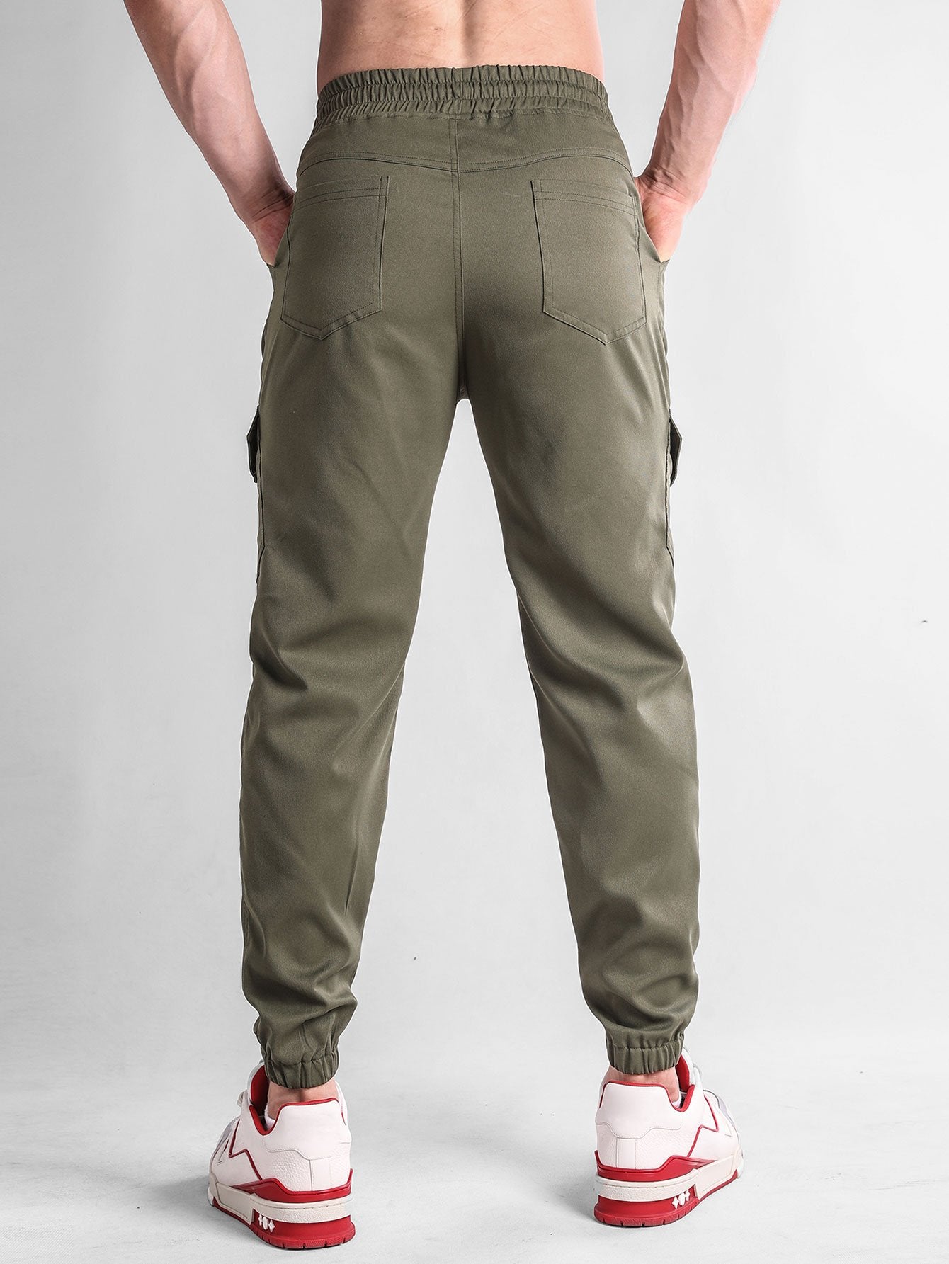 Pantalon cargo chino de jogging