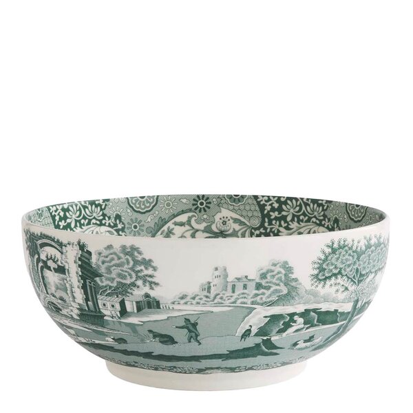 Heritage Green Italian rund skål 27,5 cm