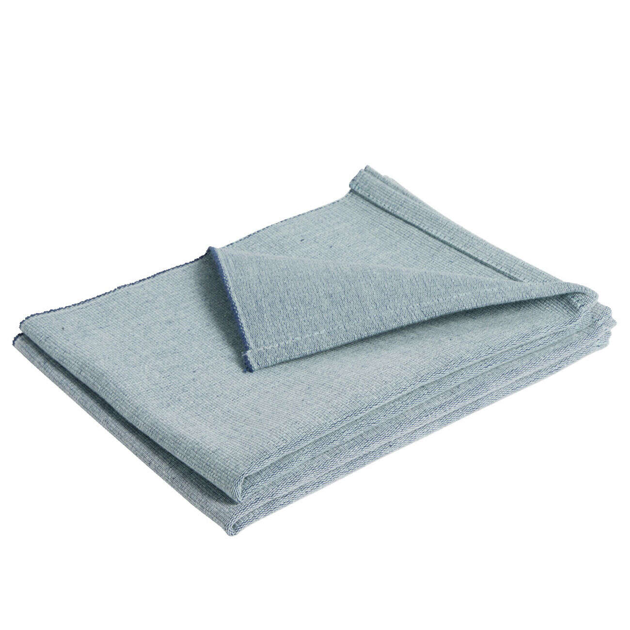 Set de table rectangulaire x2 coton bleu