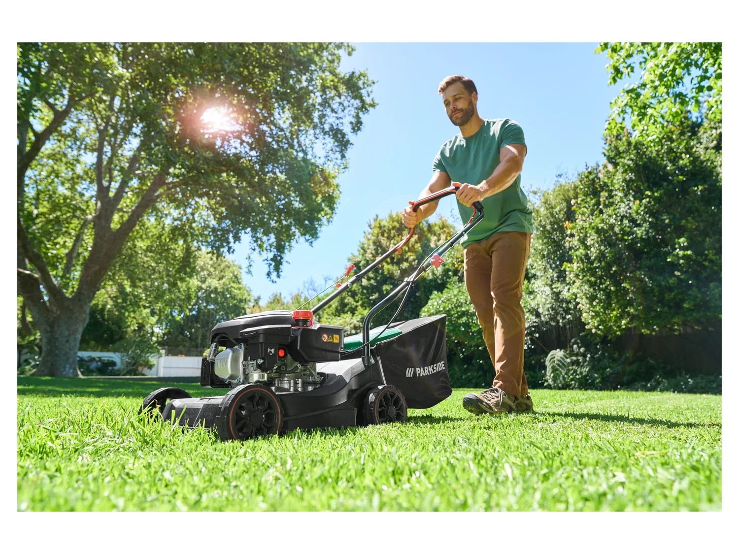 PARKSIDE Tondeuse  gazon  essence PBRM 39 C2, 2,4 kW