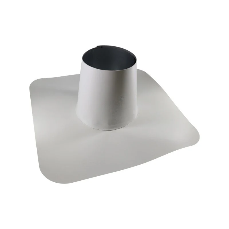 Flashco PVC Pitched Roof Base Boot Flashing, 8 in, White (17FCBBP8WH)