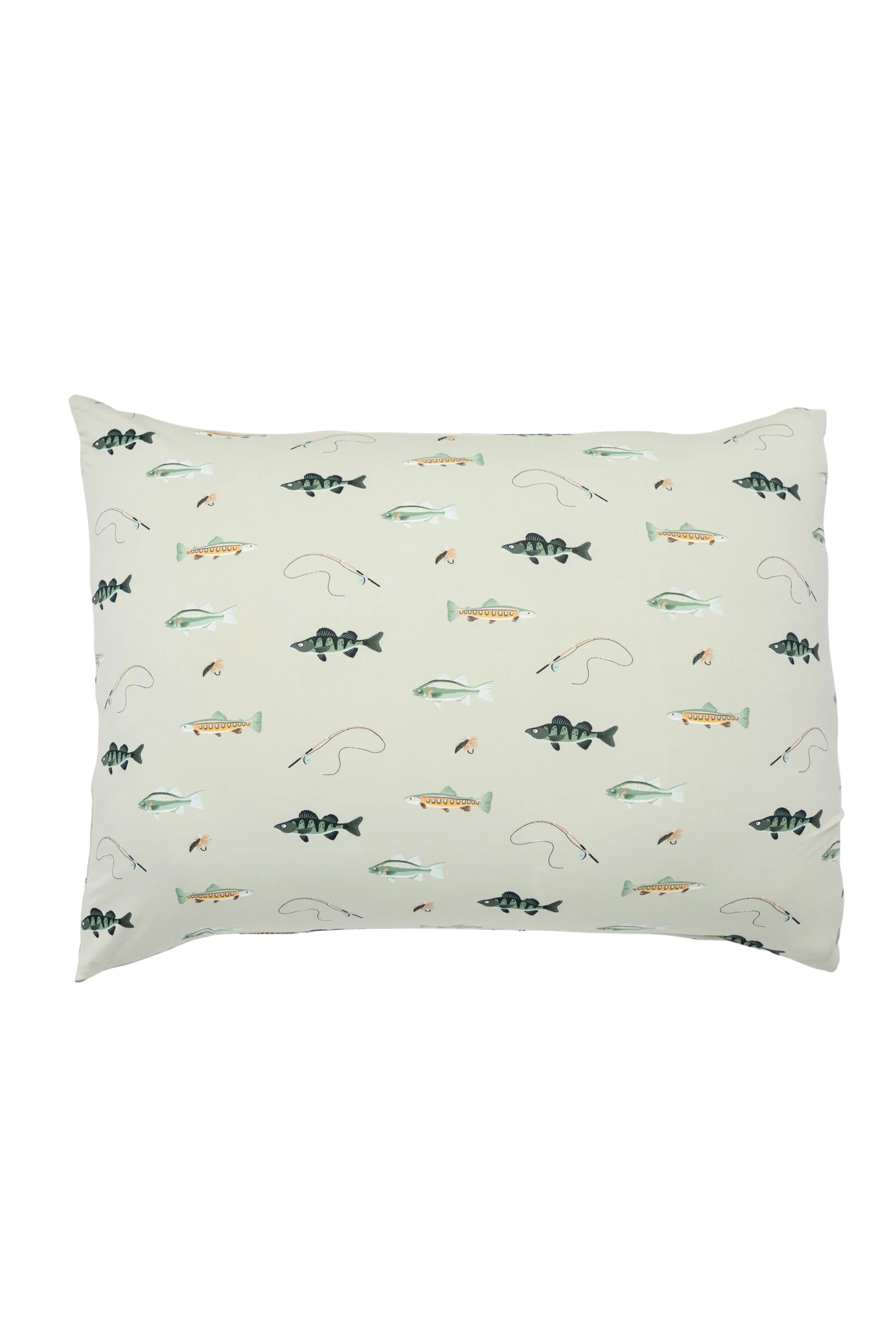 Standard Pillowcase in Fishing