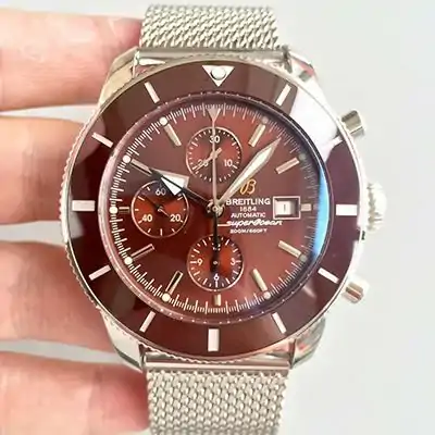 Breitling Superocean Heritage II Chronograph 46 A1331233 / Q616 / 152A GF Factory Chocolate Dial
