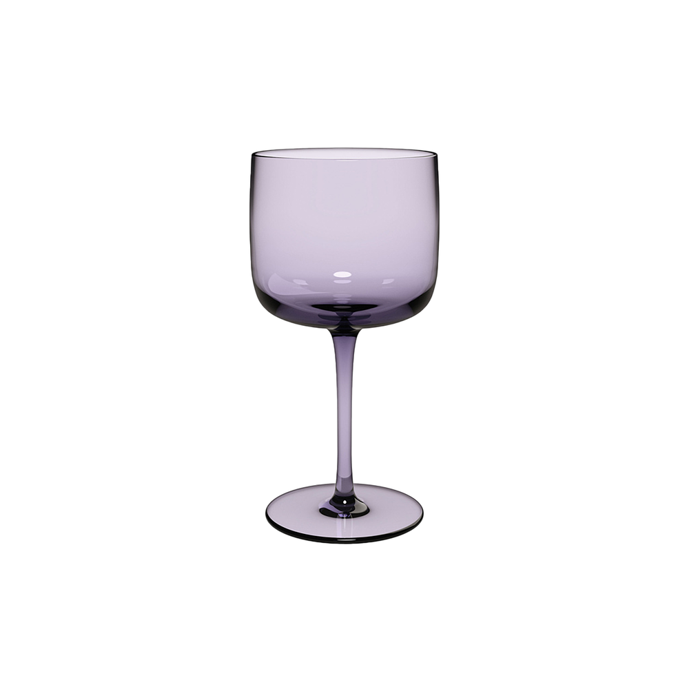 Like Glass Wine glass - Purple, 6.8 oz, crystal glass