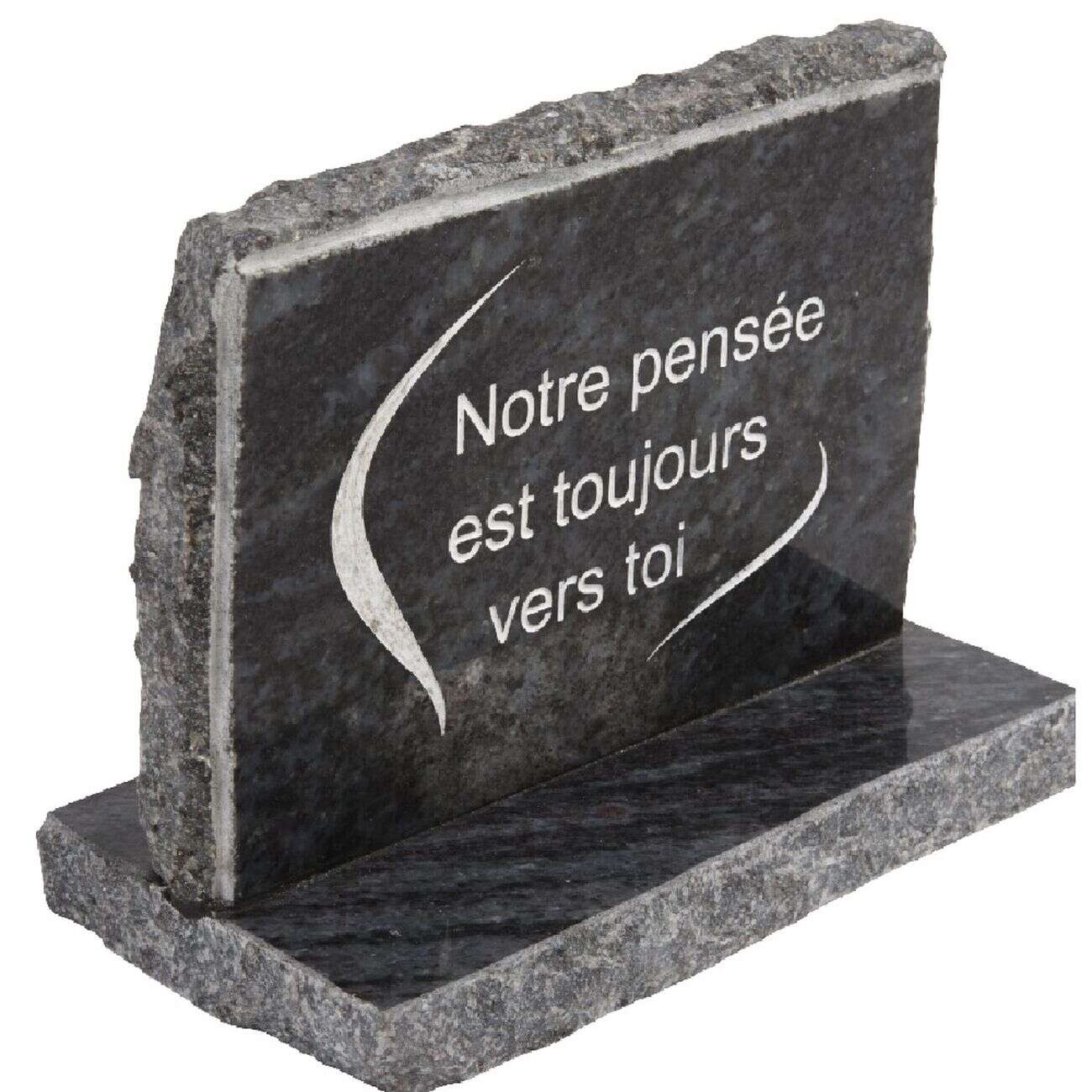 Plaque funéraire L'amour est éternel