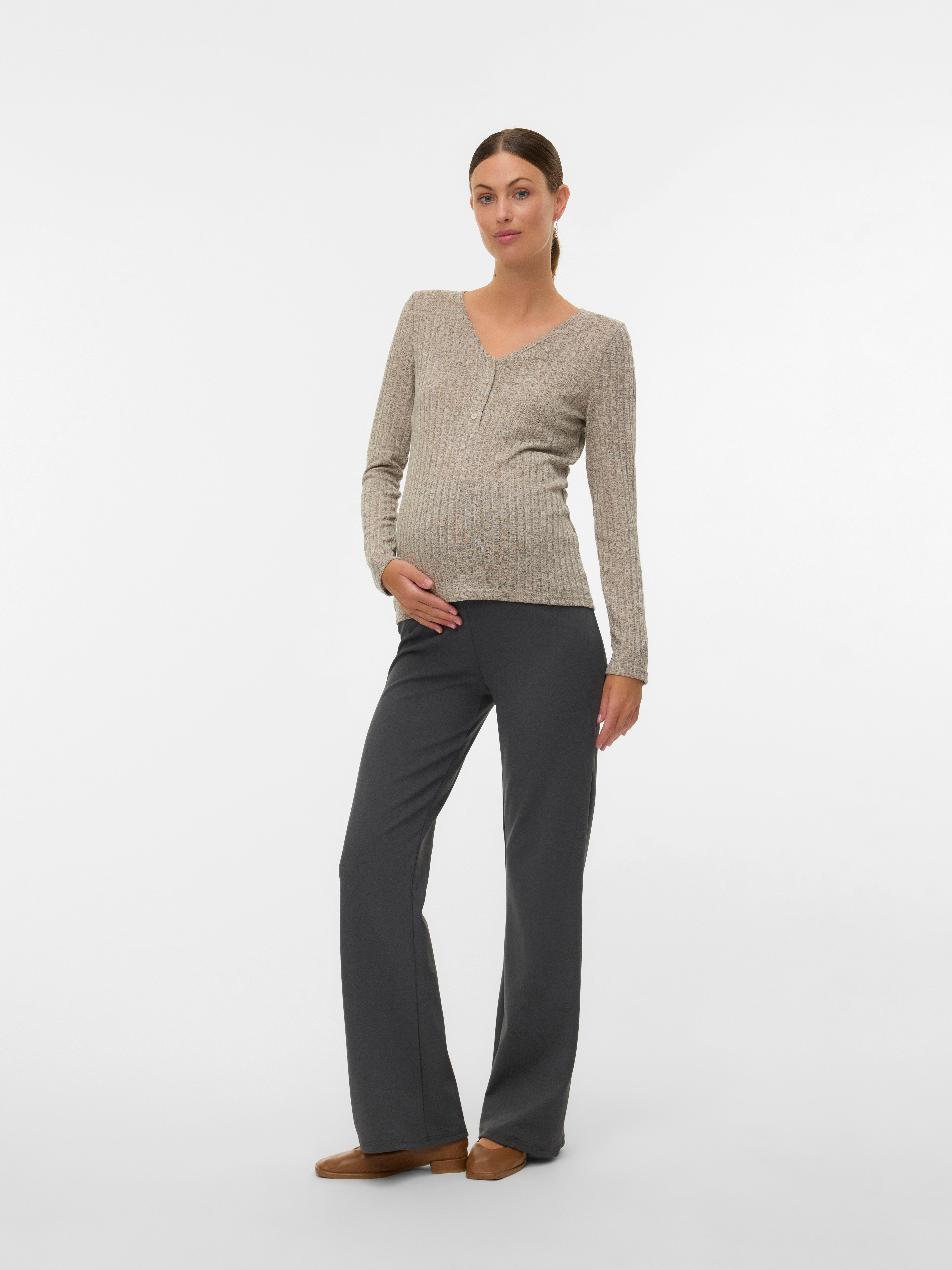 VERO MODA® Bodycon Fit V-Neck Top
