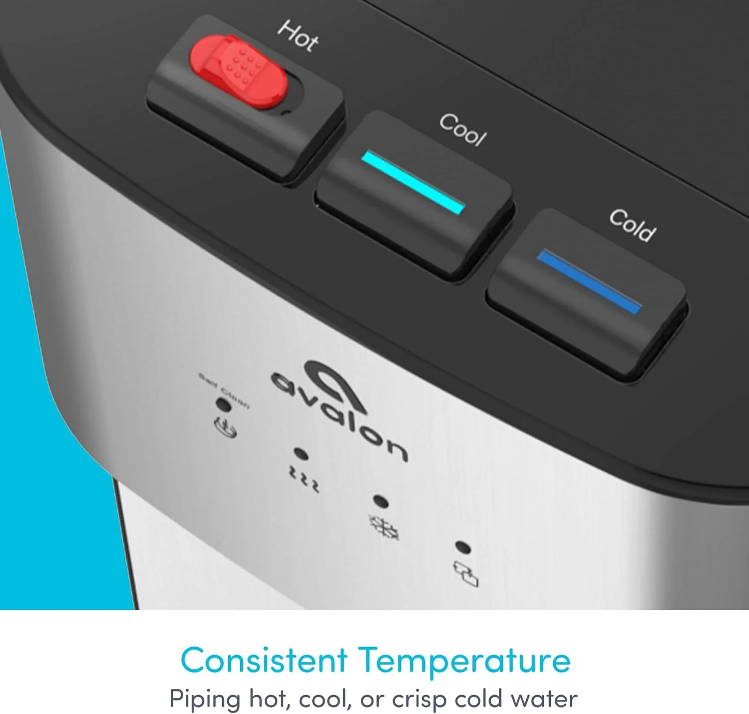 Fontaine à eau autonettoyante Avalon en édition limitée, distributeur d'eau à 3 réglages de température