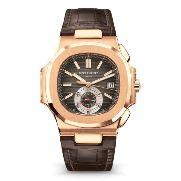 [Super Clone]Patek Philippe Watches Nautilus Mens Rose Gold 5980R-001