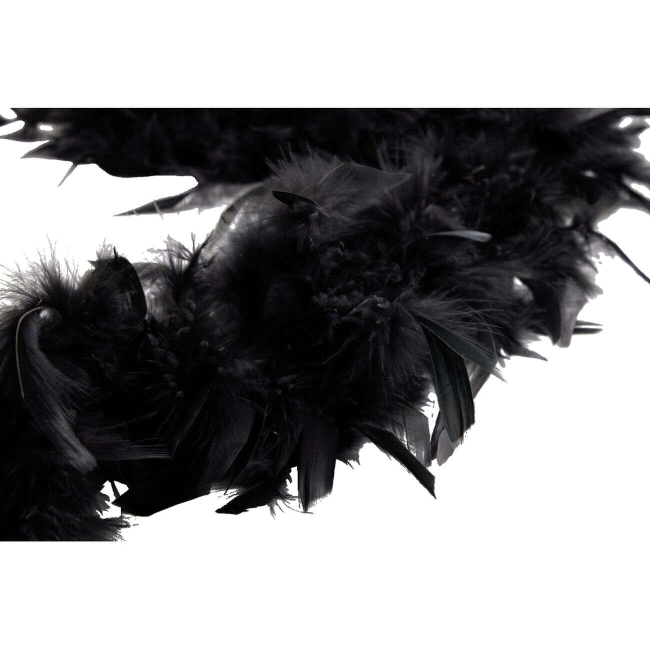 Boa plumes noir ou blanc 1,5m