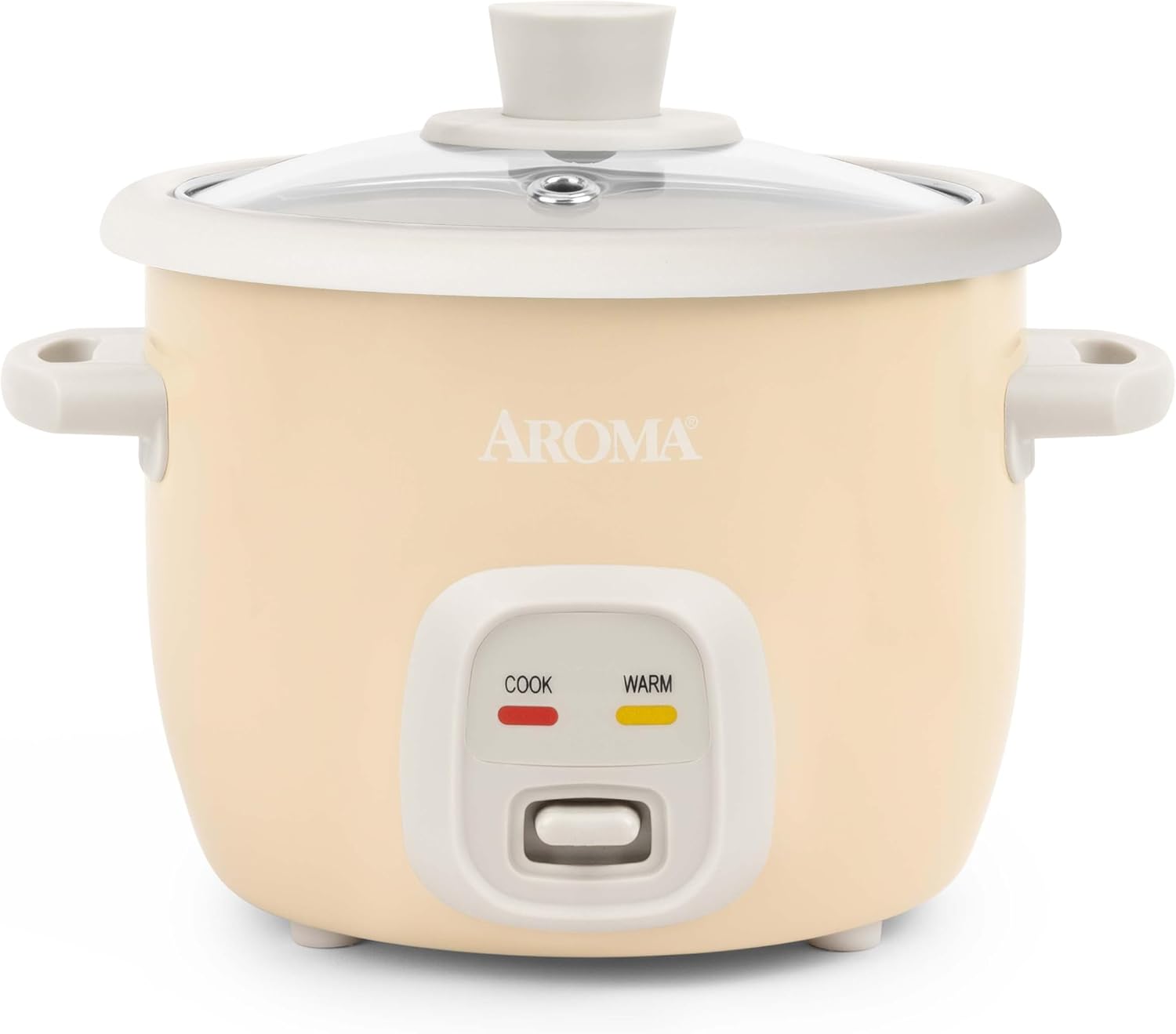 AROMA® Mini Rice Cooker, 2-Cup (Uncooked) / 4-Cup (Cooked), Grain Cooker, Soup Maker, Oatmeal Cooker, Auto Keep Warm, 1 Qt, Light Green