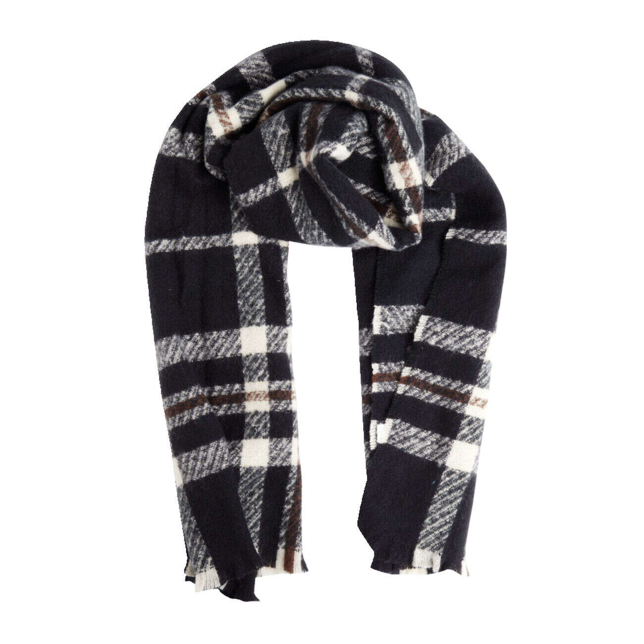 Écharpe à carreaux 60x180cm