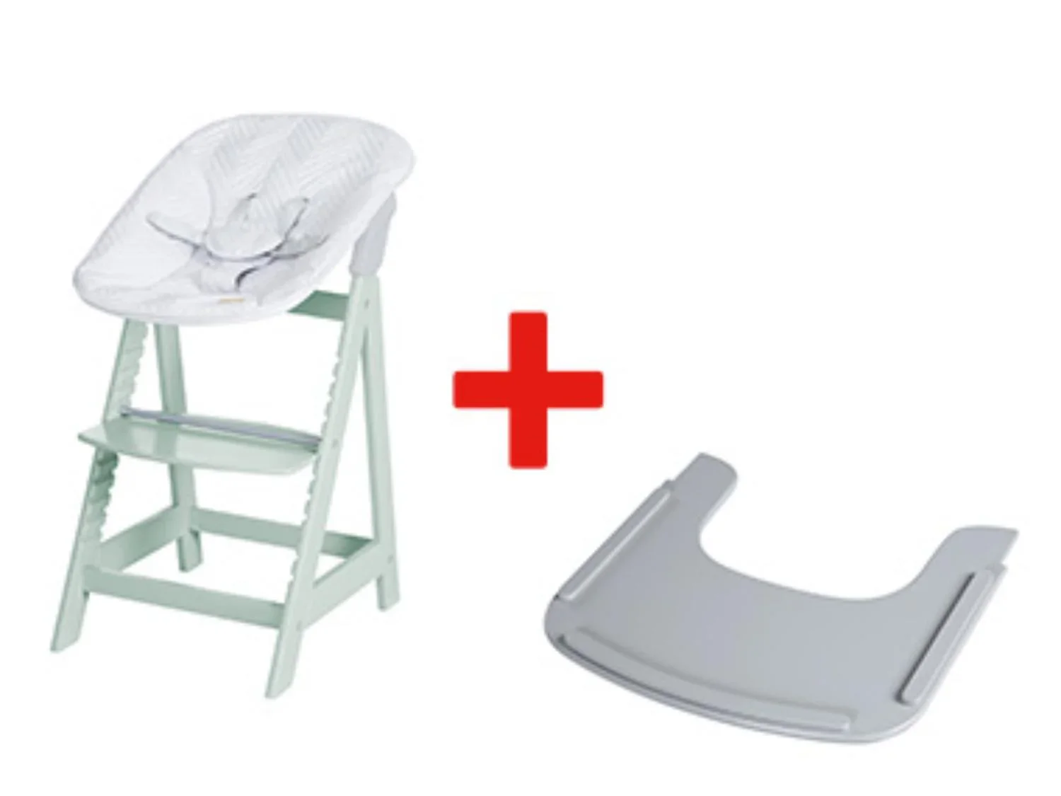 roba Planche  manger + Chaise haute volutive
