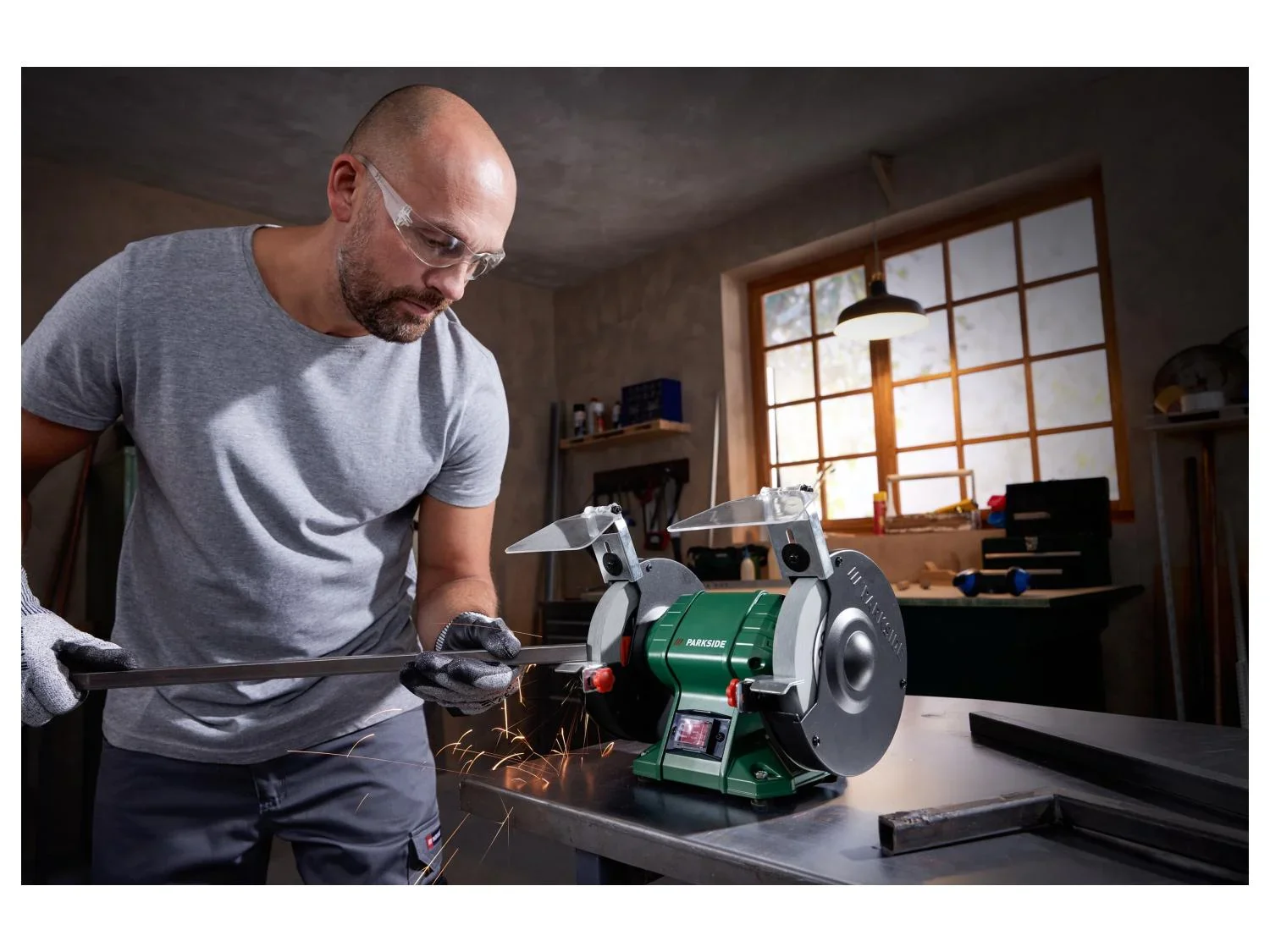 PARKSIDE Touret  meuler double PDOS 200 C2