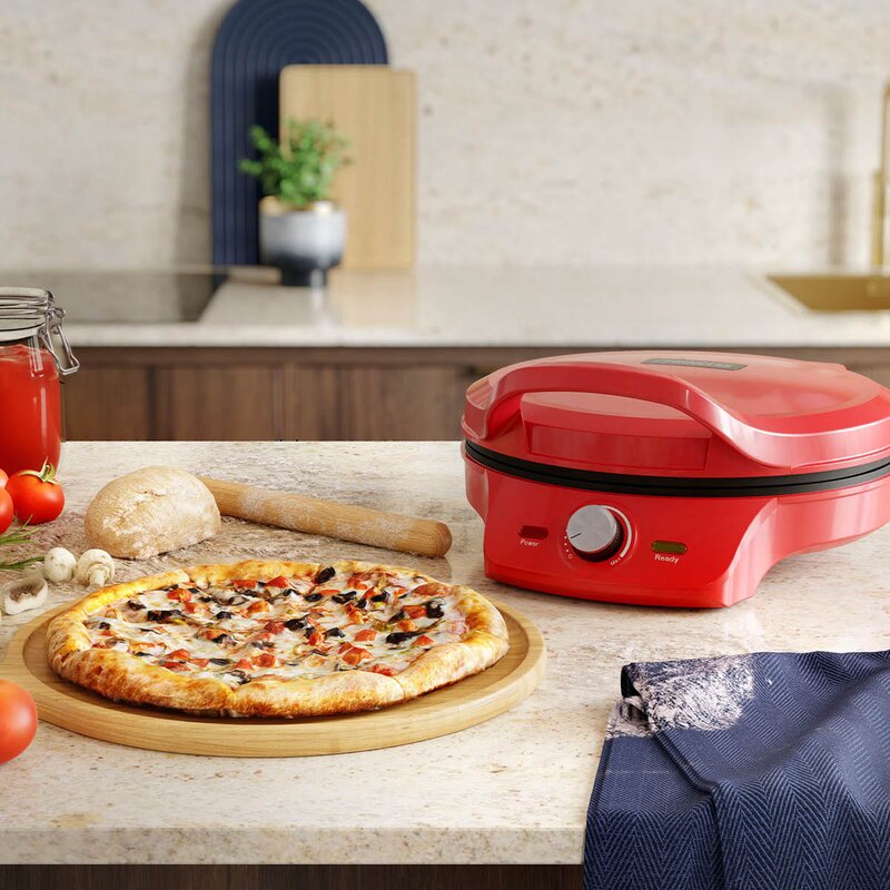 Pizzajern 115007 30 cm 2000W rød