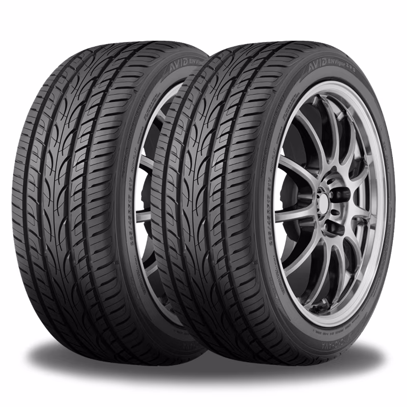 4 Avid Envigor ZPS 225/55R17 97V Tires 110132197 / 225/55/17 / 2255517