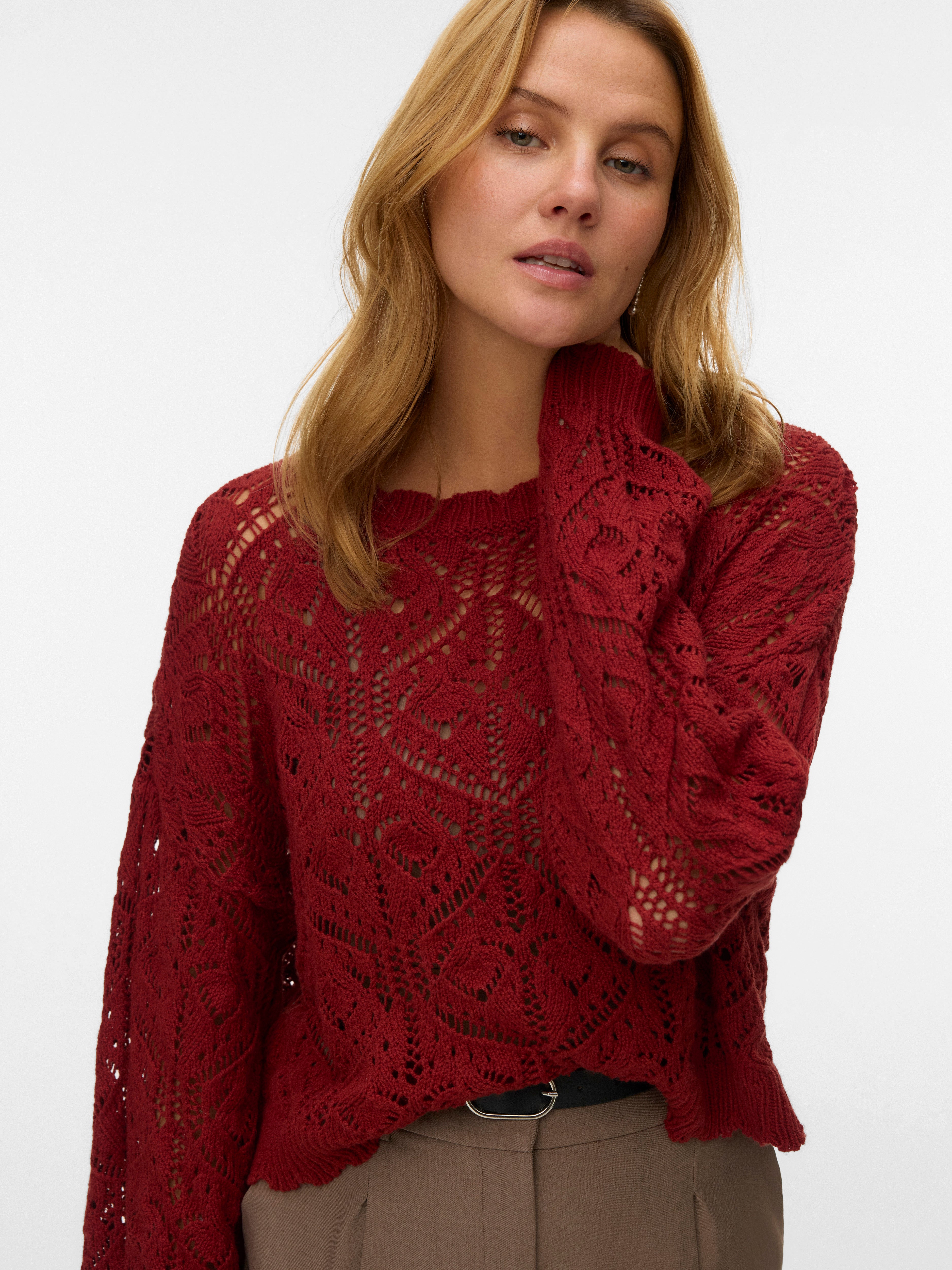 VERO MODA® VMFIOLA Knitted pullover