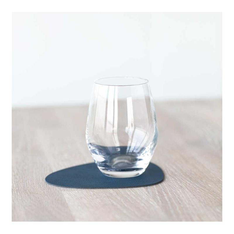 Curve Nupo glassbrikke 11x13 cm blå
