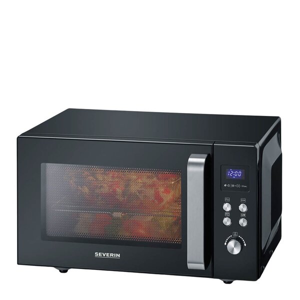 Mikrobølgeovn MW7763 med keramisk bunn og grill 25L 900W