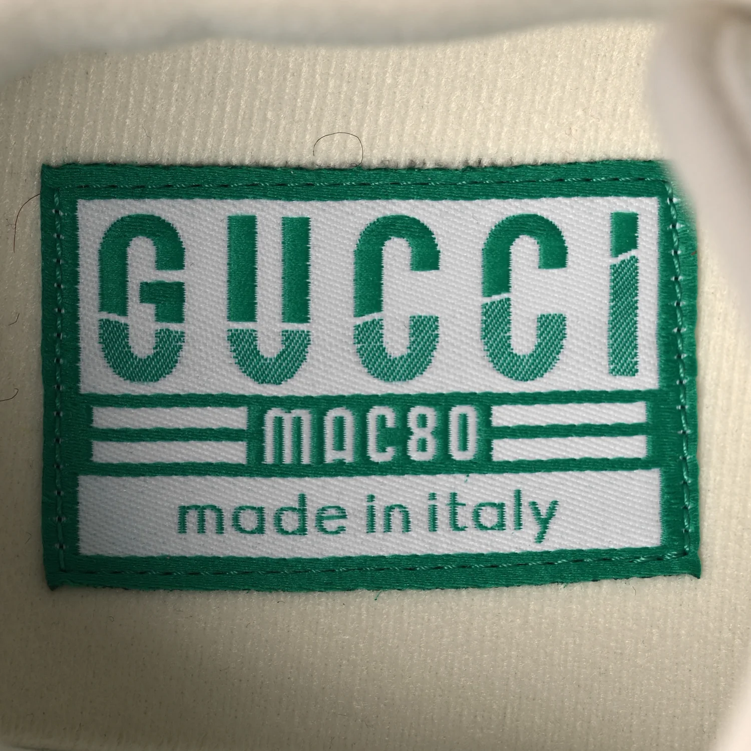 Ginza Calfskin MAC80 Womens Sneakers 38.5 Silver Off White
