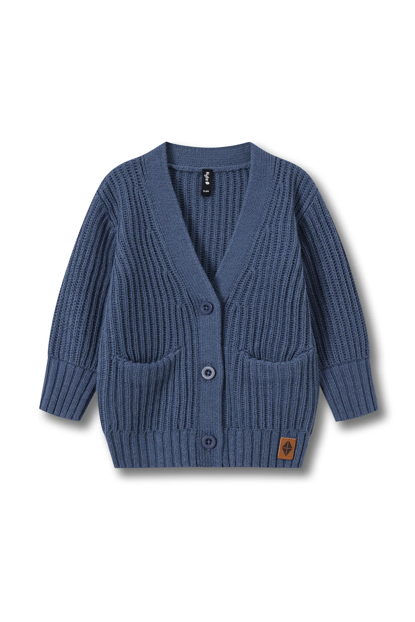 Chunky Knit Oversized Cardigan in Oxford