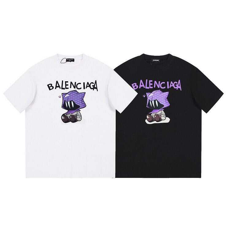 【BALENCIAGA】（バレンシアガ ）半袖 男女兼用Tシャツ