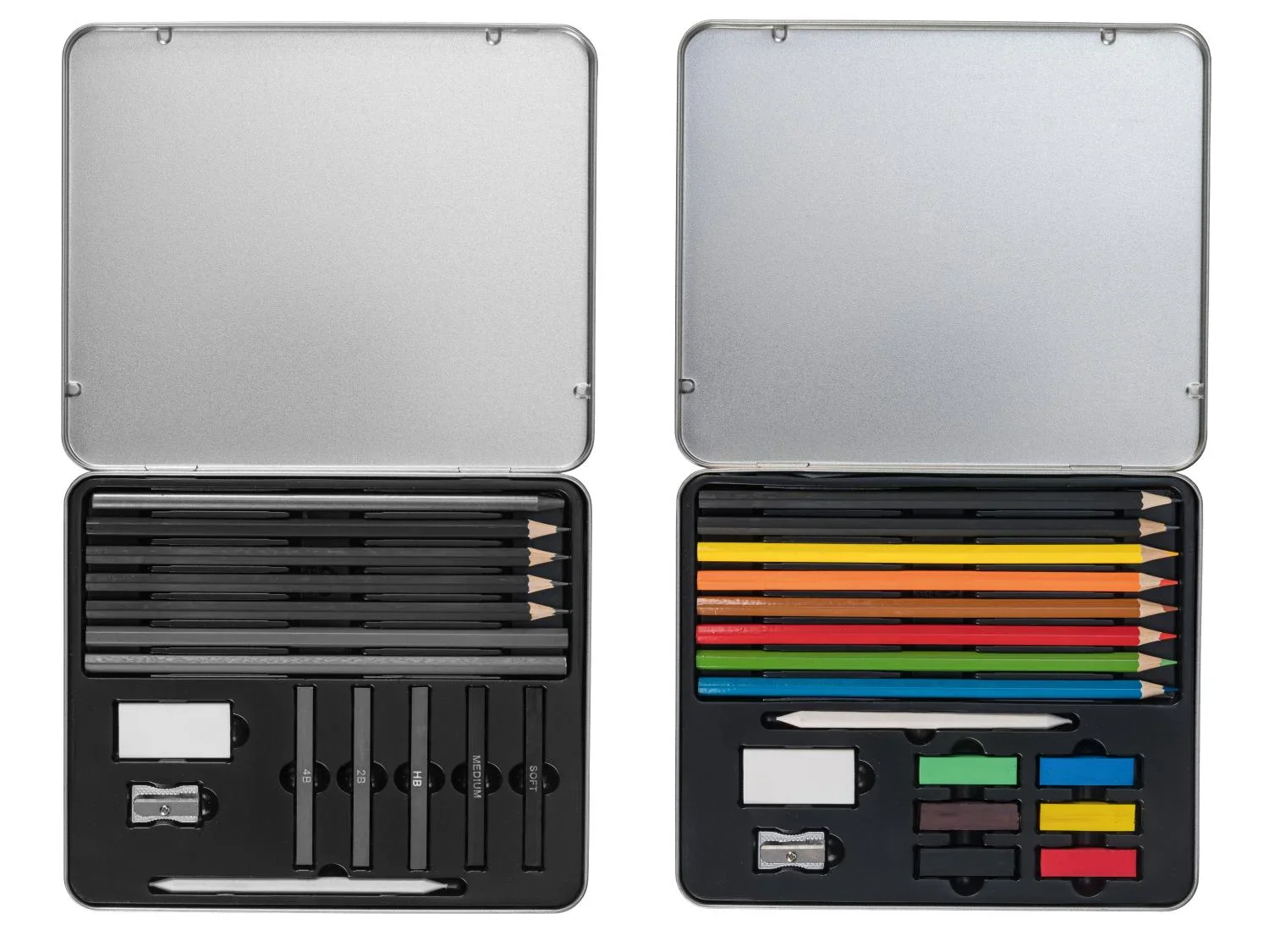 crelando Set desquisse et de dessin ou coffret de crayons de couleur