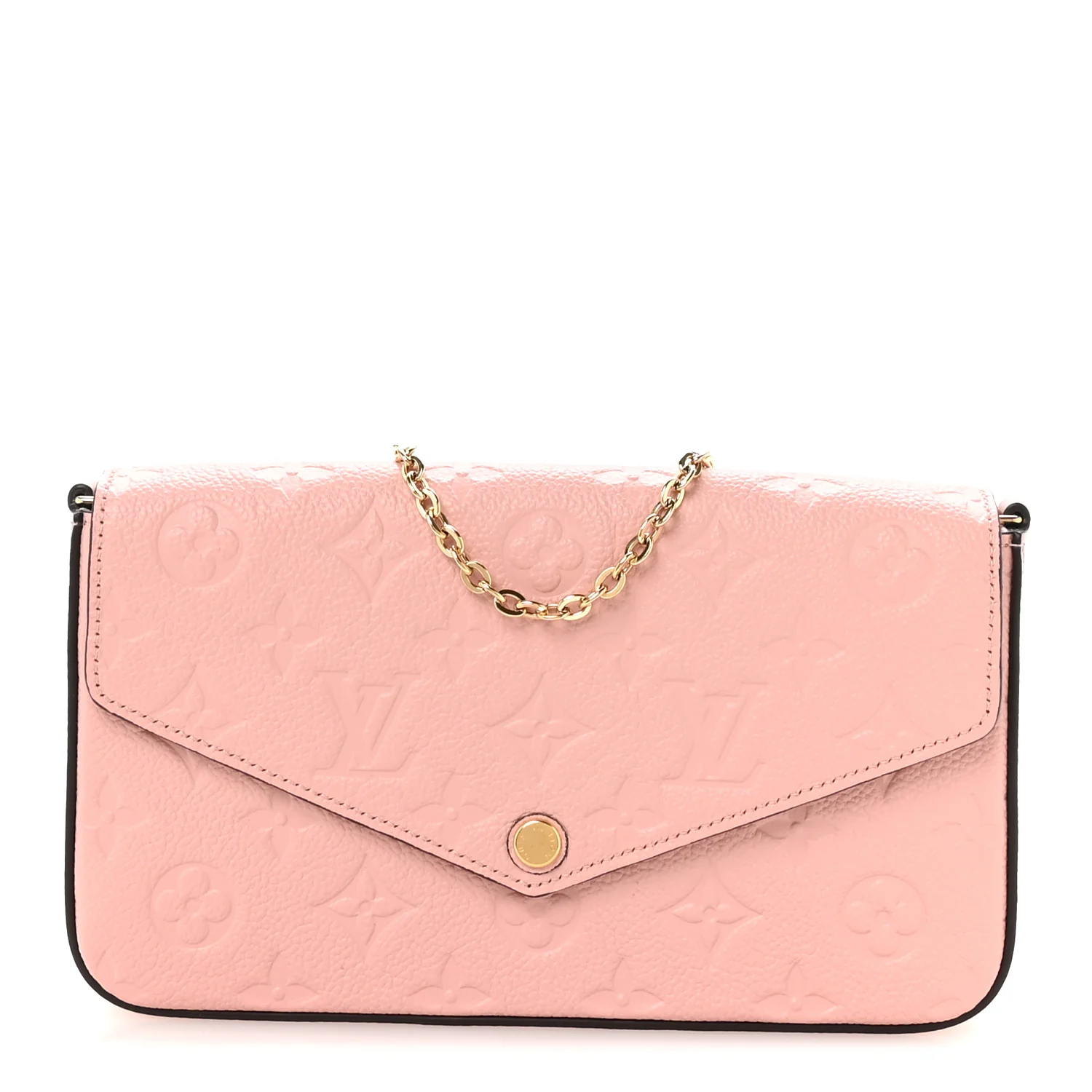 Empreinte Pochette Felicie Chain Wallet Rose Poudre