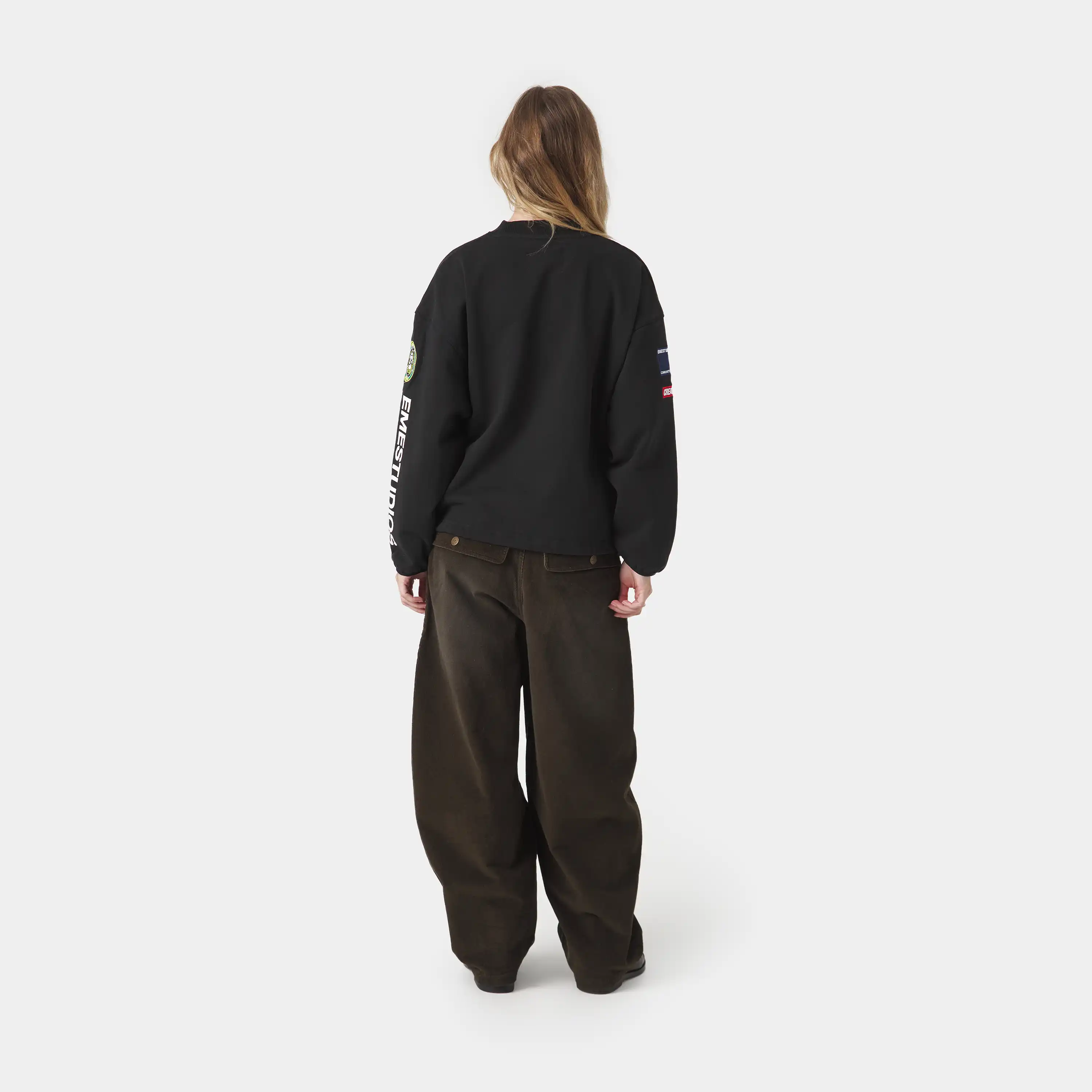 Building Shadow Oversized Crewneck