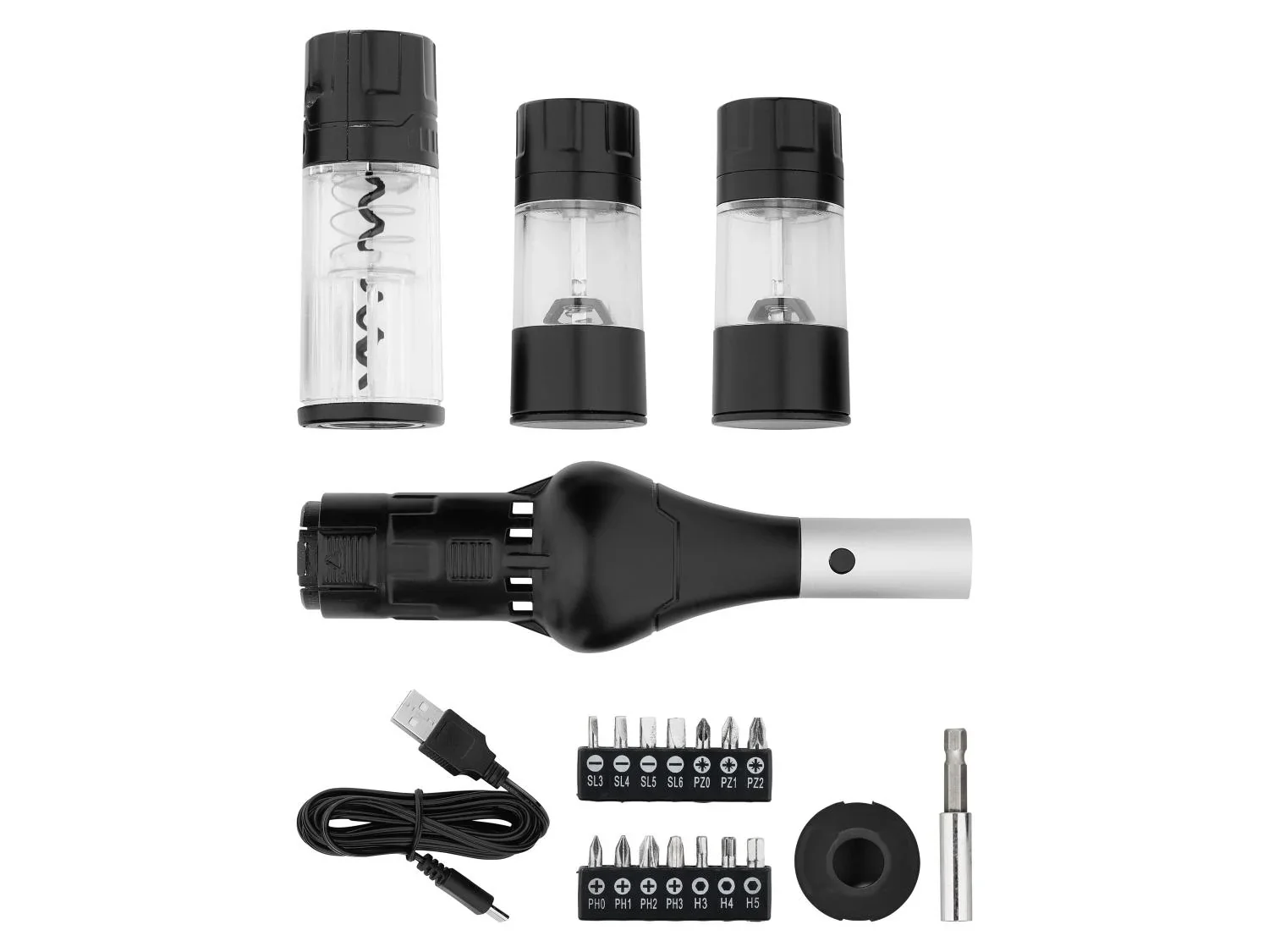 PARKSIDE Set de visseuses sans fil avec accessoires BBQ PAS 4 D7, 10 Nm, 4 V