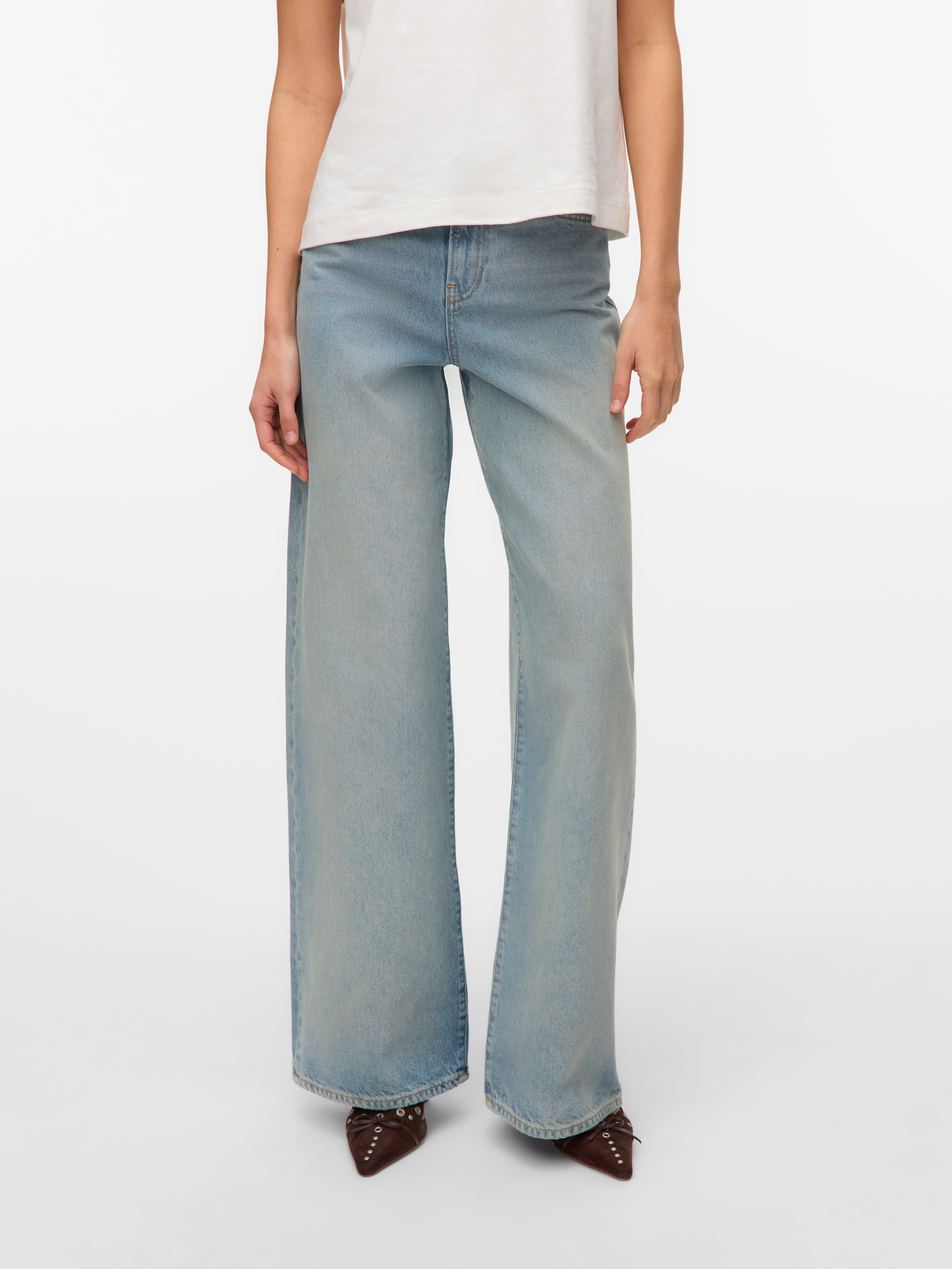 VERO MODA® VMELINA Super high rise Wide Leg Fit Jeans