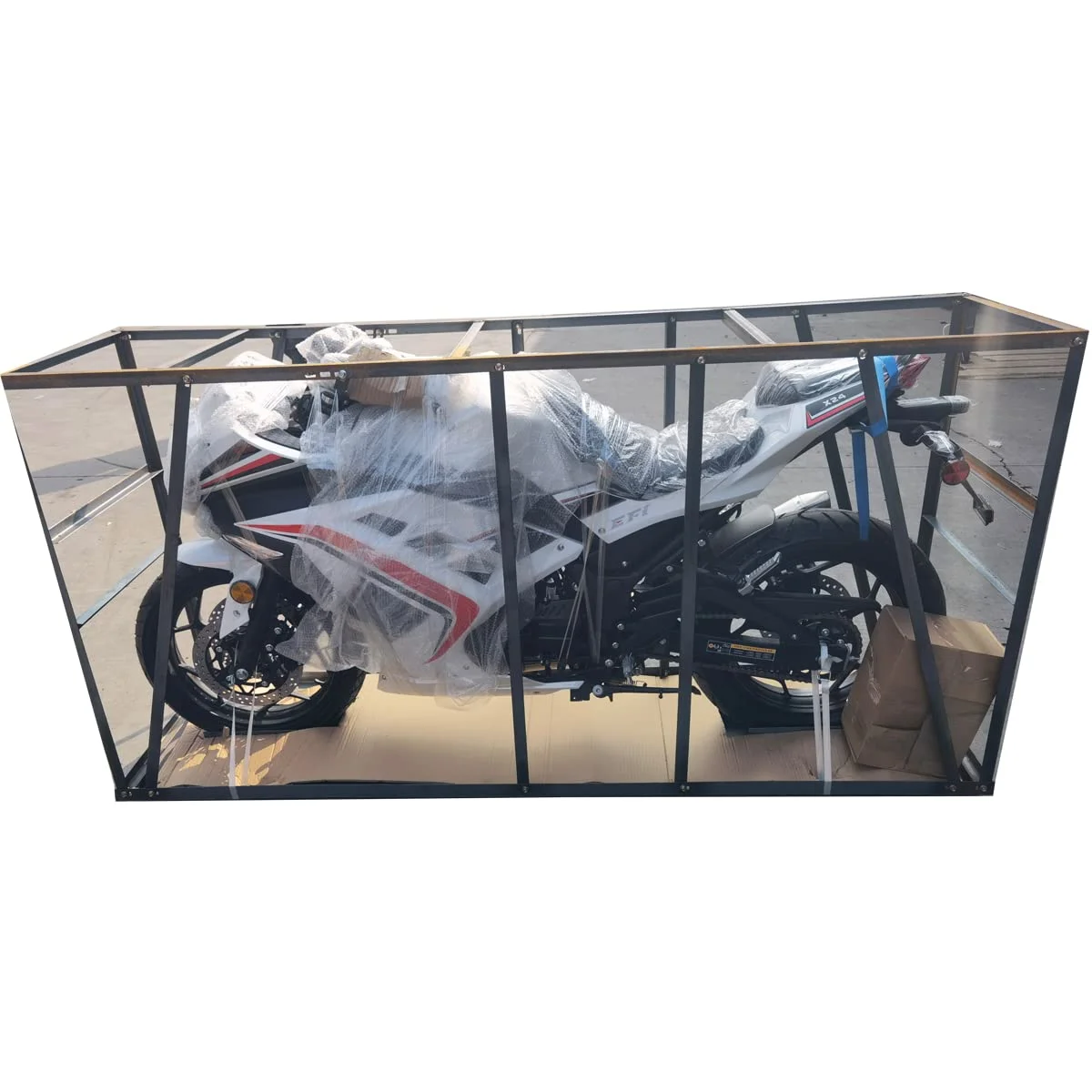 Brand New 250cc EFI Fuel Injection Dirt Bike Motorcycle Street Bike, 6 Manual Transmission Electric Start 17" Wheels Assembled in Crate(Blue) - Image 8