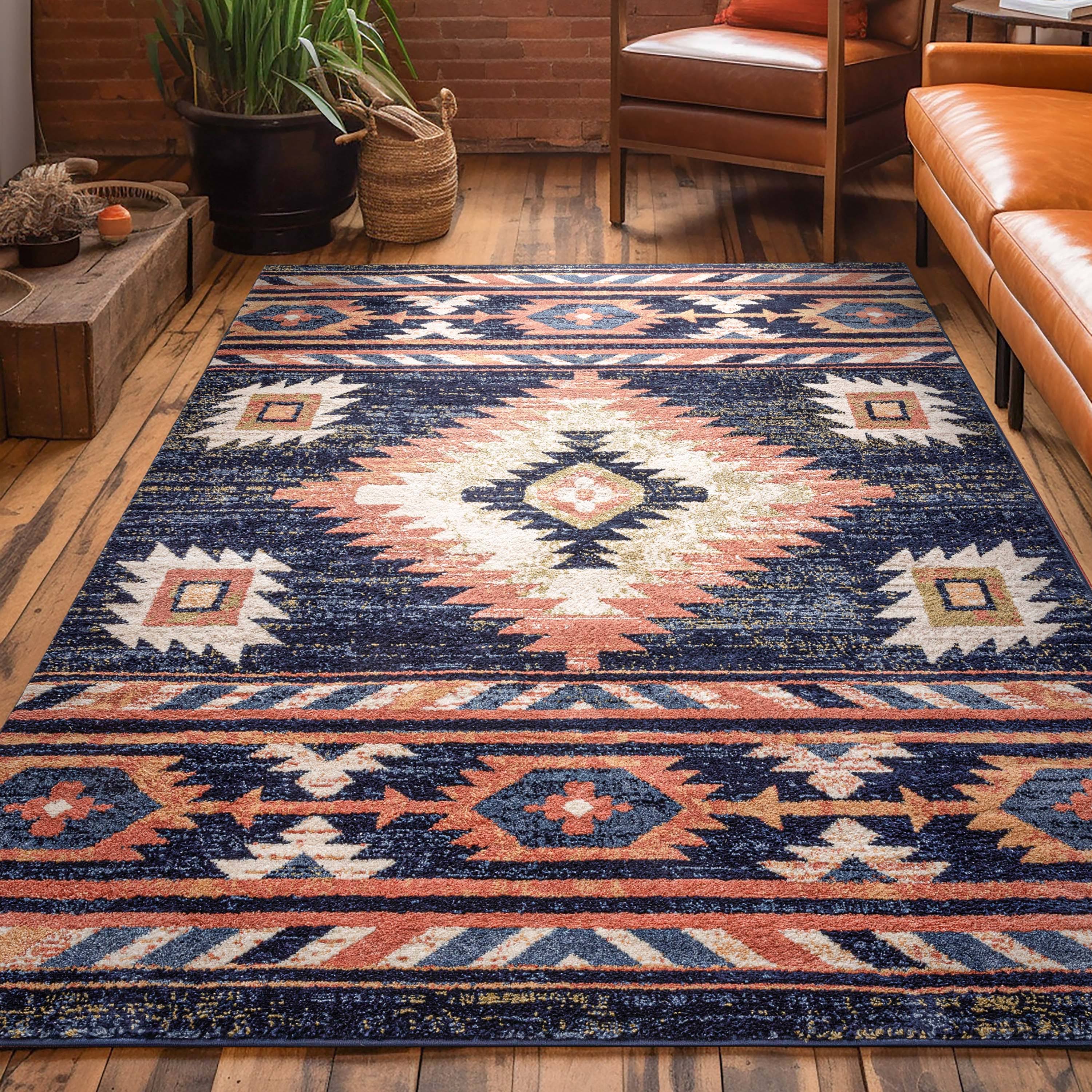 Well Woven Tulsa Lea Southwestern Tribal Area Rug - 6'7