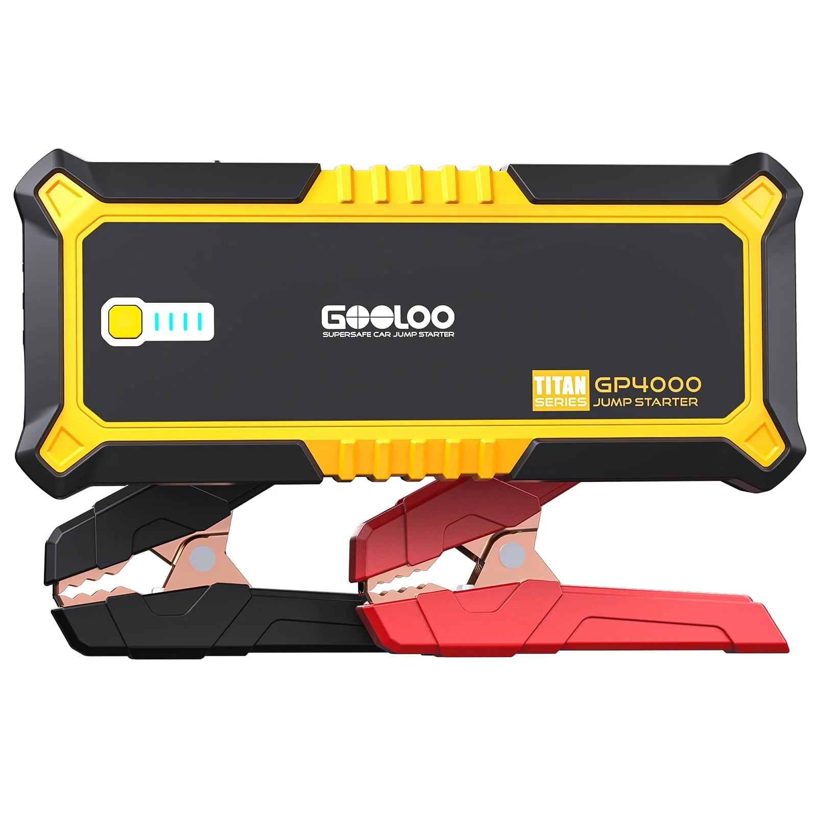 Car Jump Starter,4000A Peak 12V Battery Jumper Pack for All Gas and Up to 10 0L Diesel Engine,SuperSafe Lithium Portable Jump Box Battery Booster Box with USB Quick Charge and Type C Port