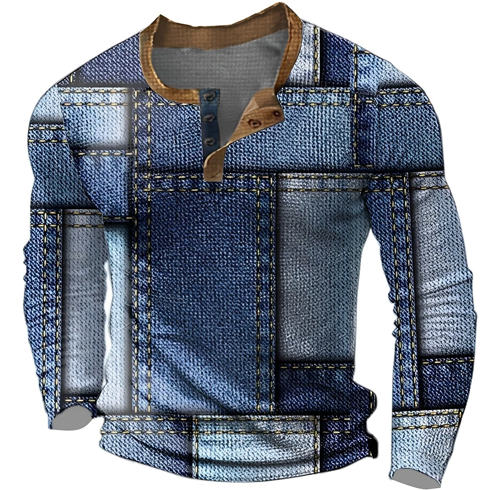 Sam - Chemise à Manches Longues Homme - Élégante et Décontractée