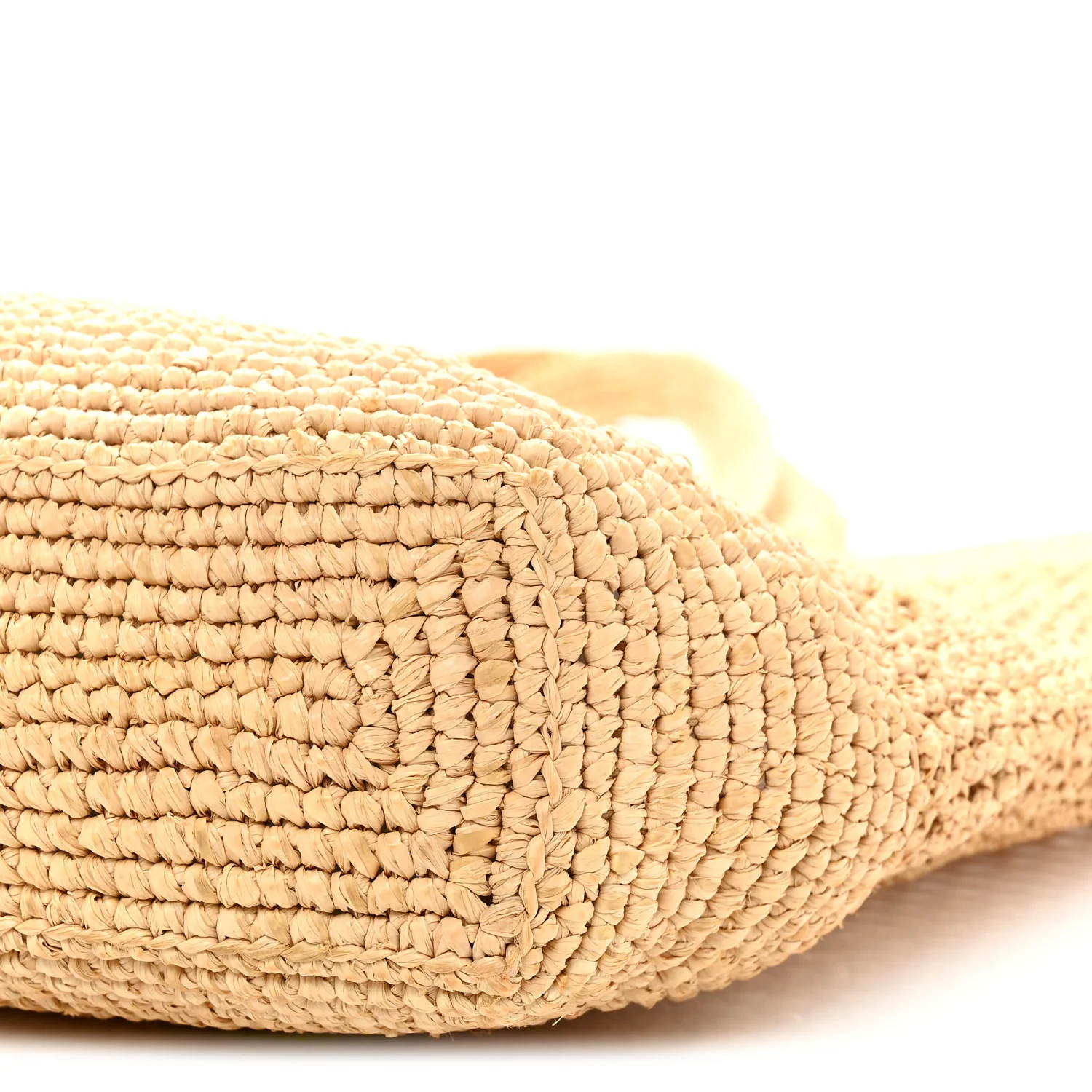 Raffia Icare Shopping Tote Natural