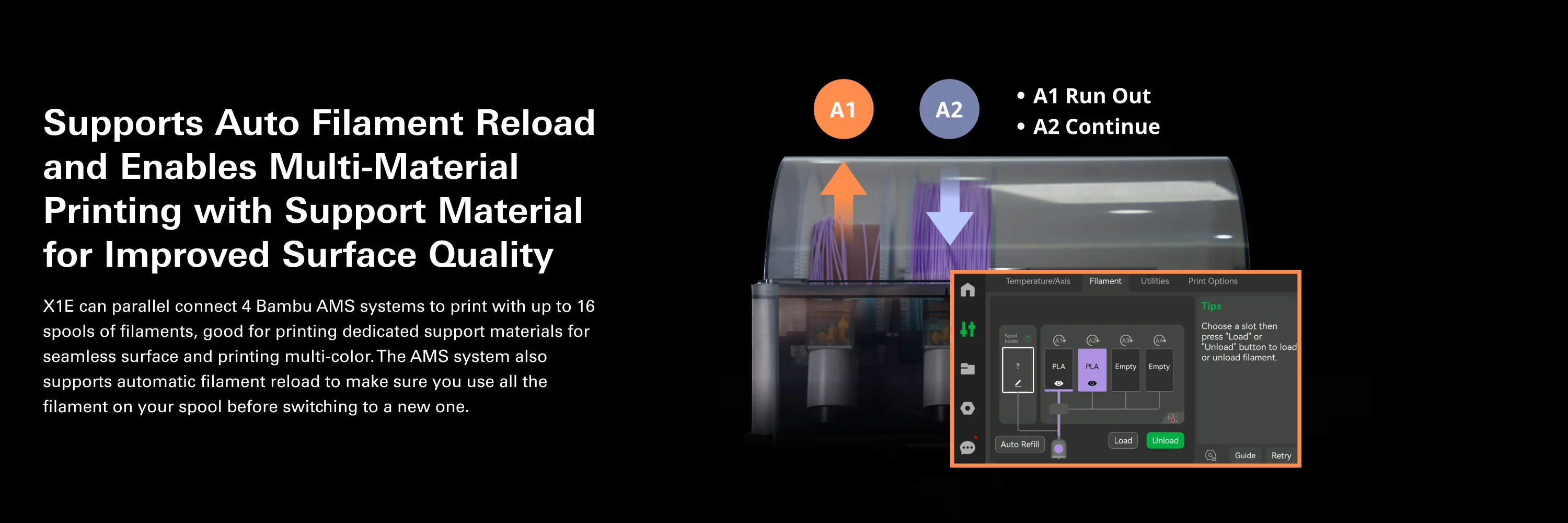 Bambu Lab X1E Combo Craft 3D Printer