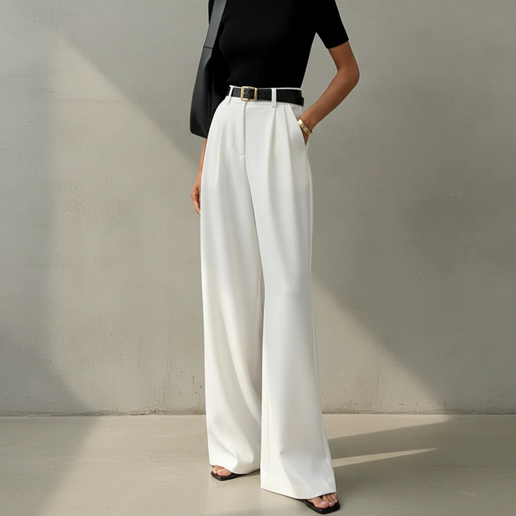 Blaine - Pantalons larges élégants